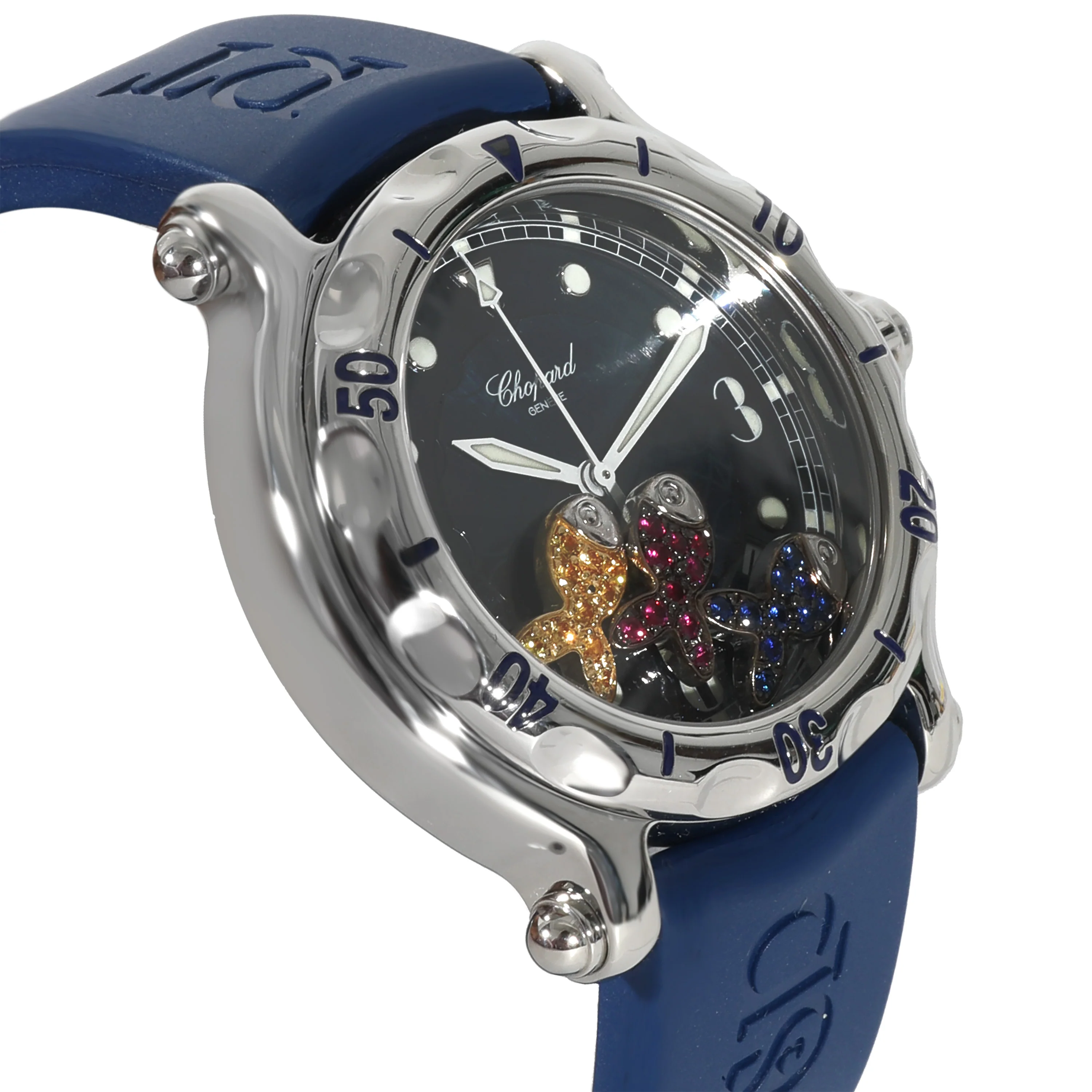 Chopard Happy Fish 28/8347/8-402 Unisex Watch in  Stainless Steel - Image 2
