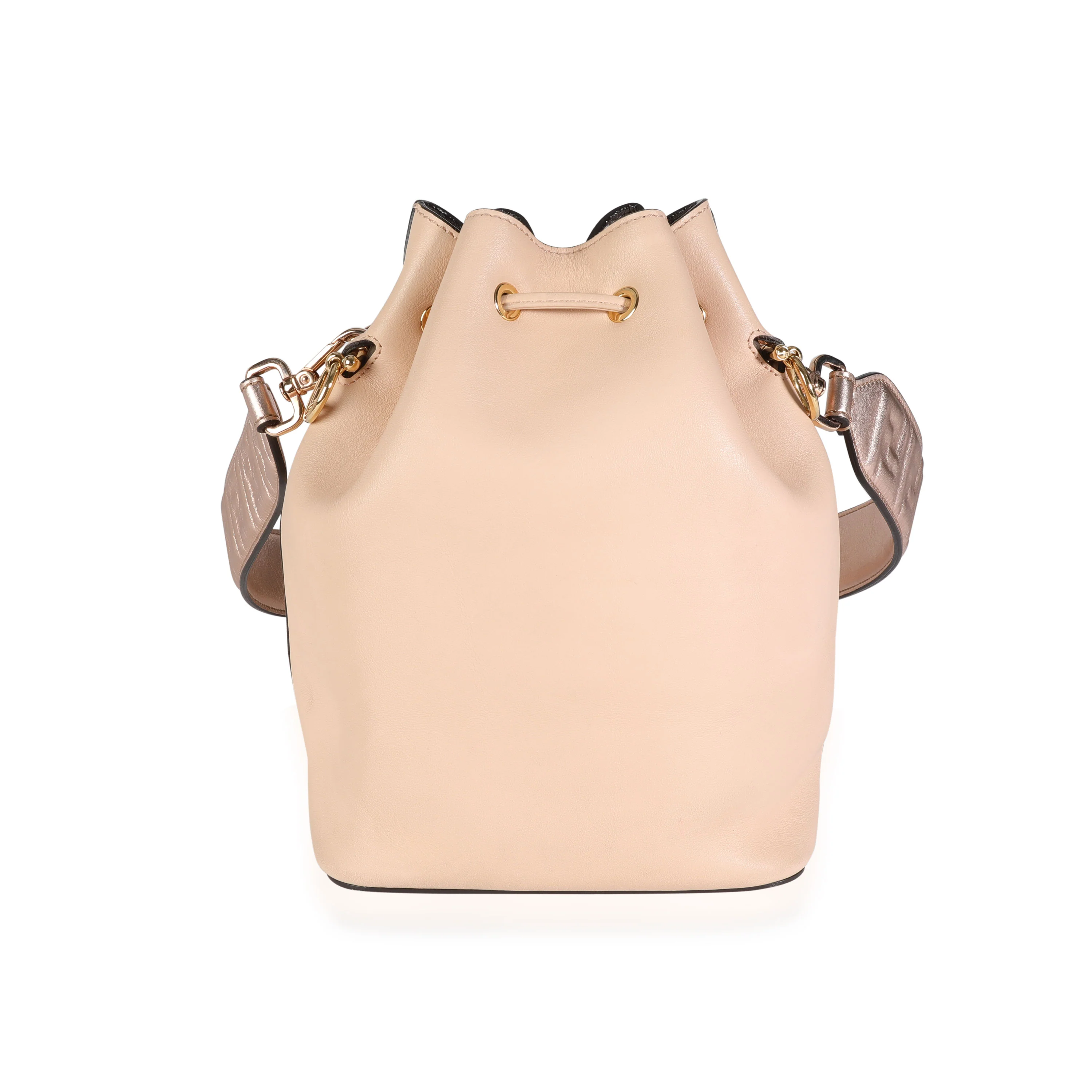 Fendi Poudre Leather Mon Tresor Bucket Bag - Image 3