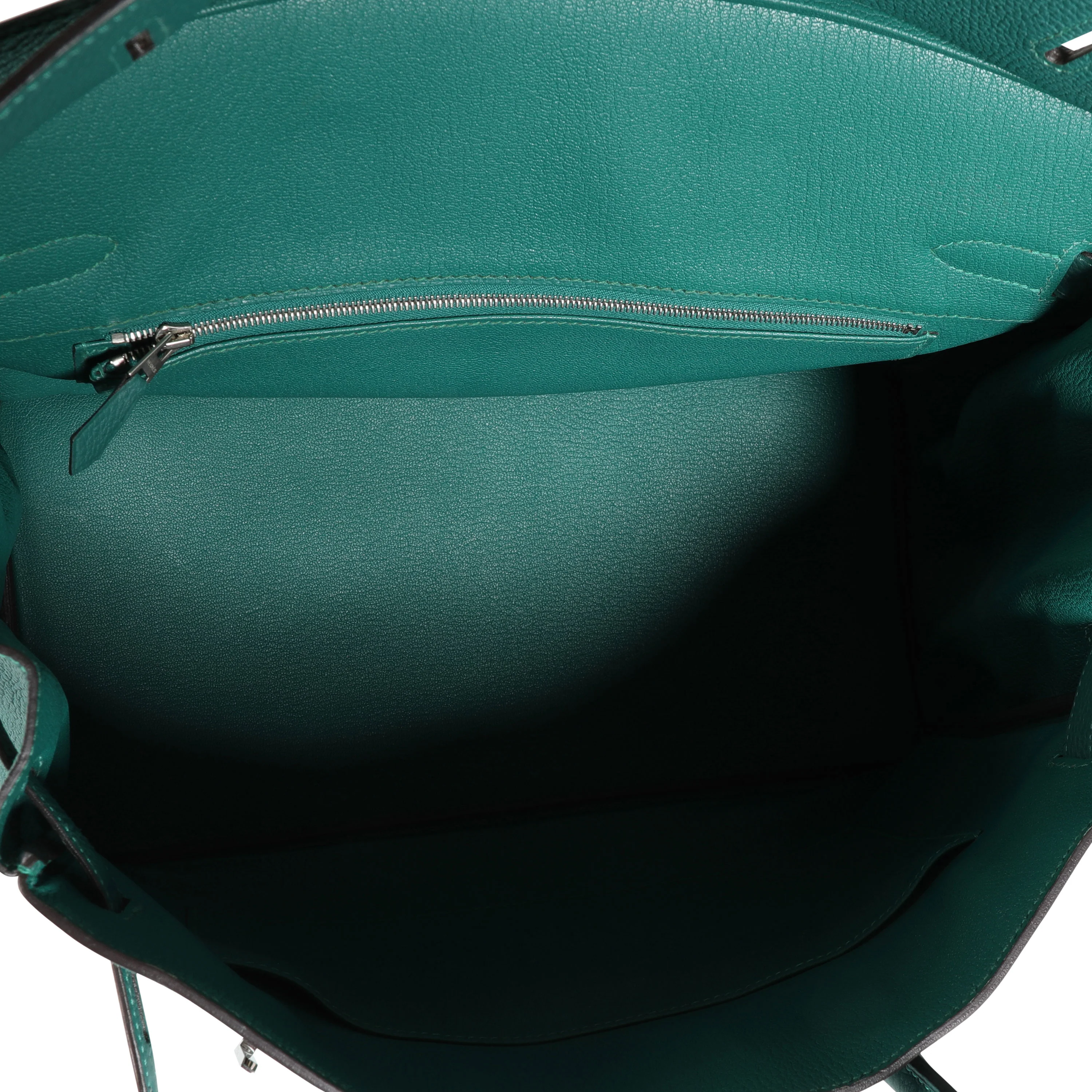 Malachite Togo Birkin 35 PHW - Image 7