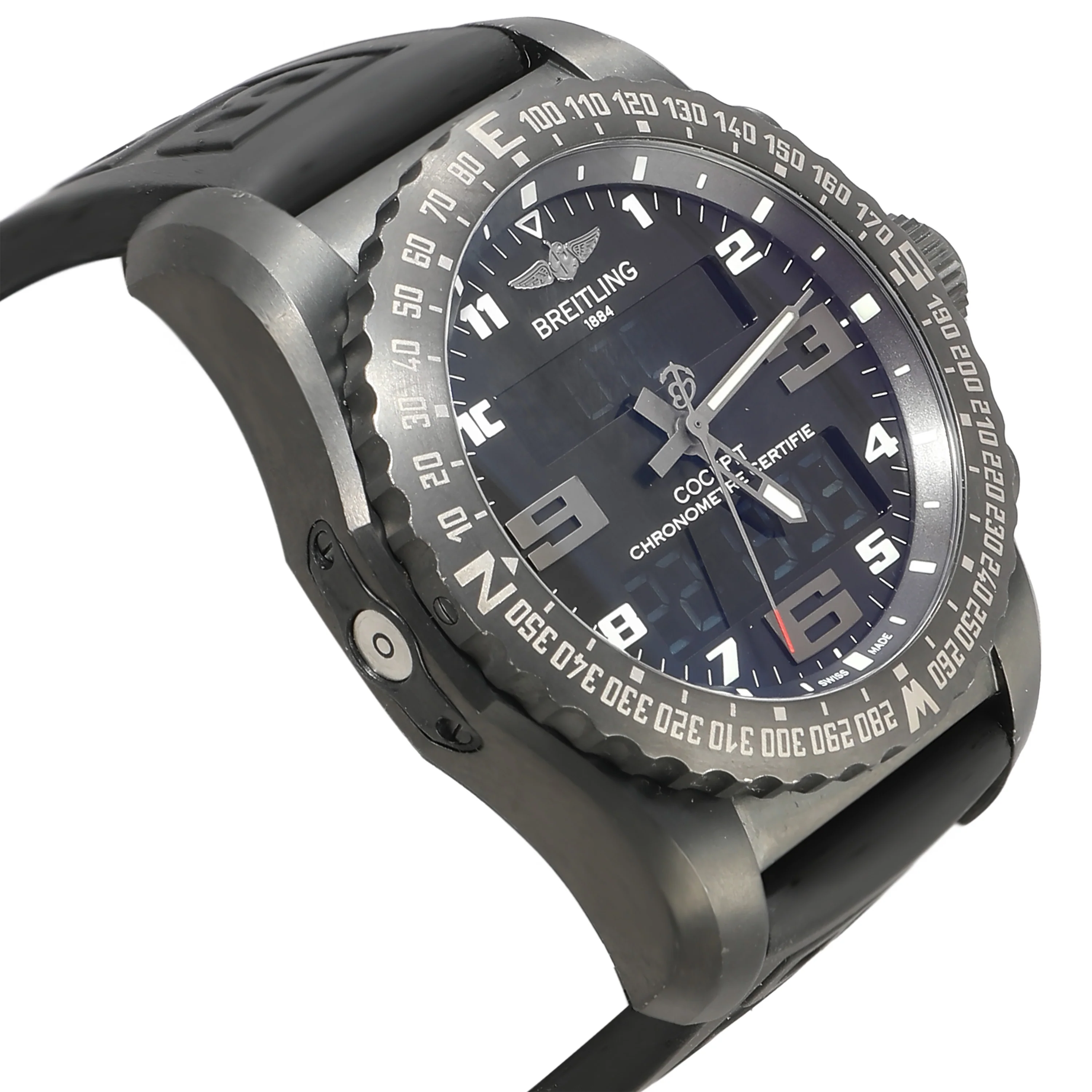 Breitling Cockpit B50 Night Mission VB501022/B041 Mens Watch in  Titanium - Image 2