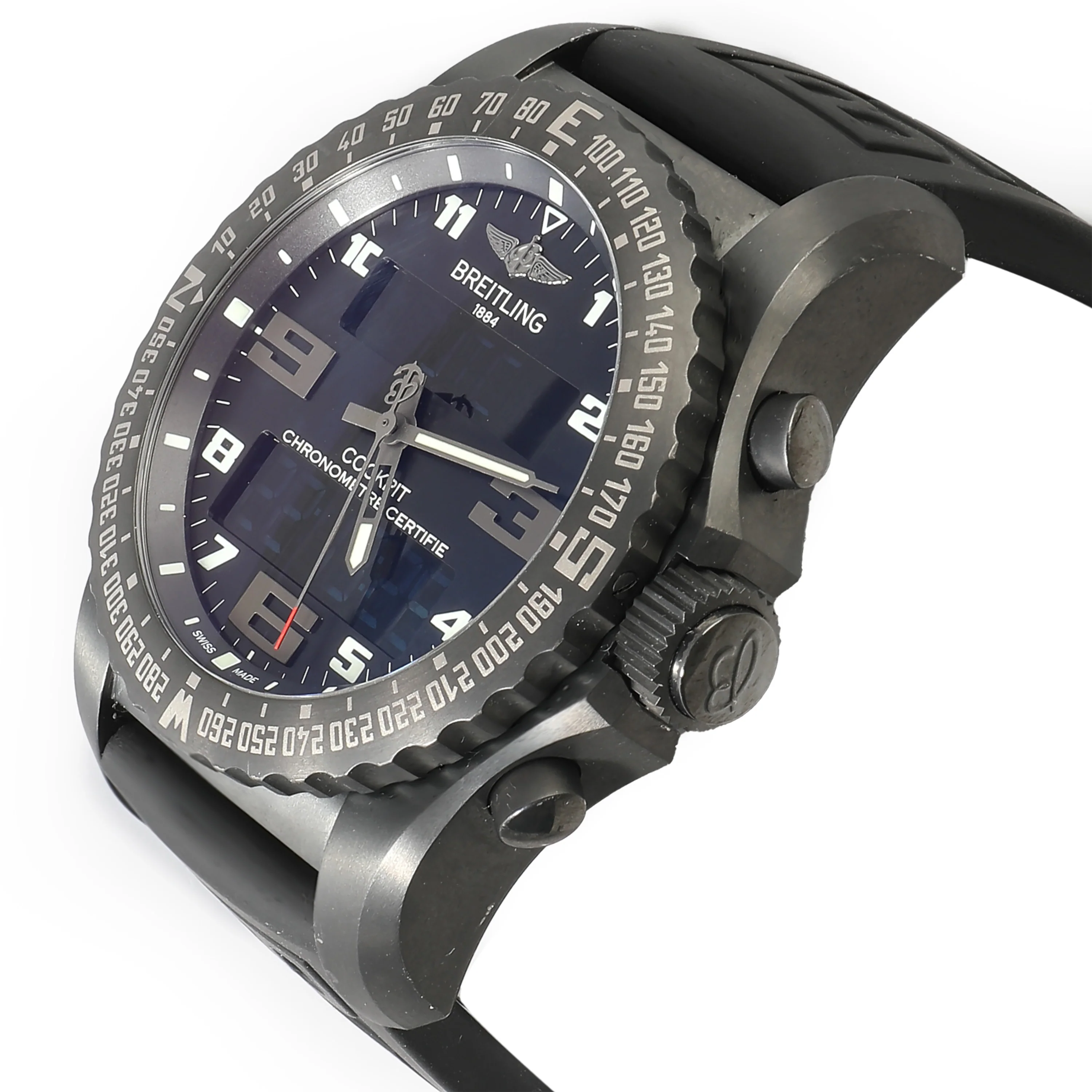 Breitling Cockpit B50 Night Mission VB501022/B041 Mens Watch in  Titanium - Image 3