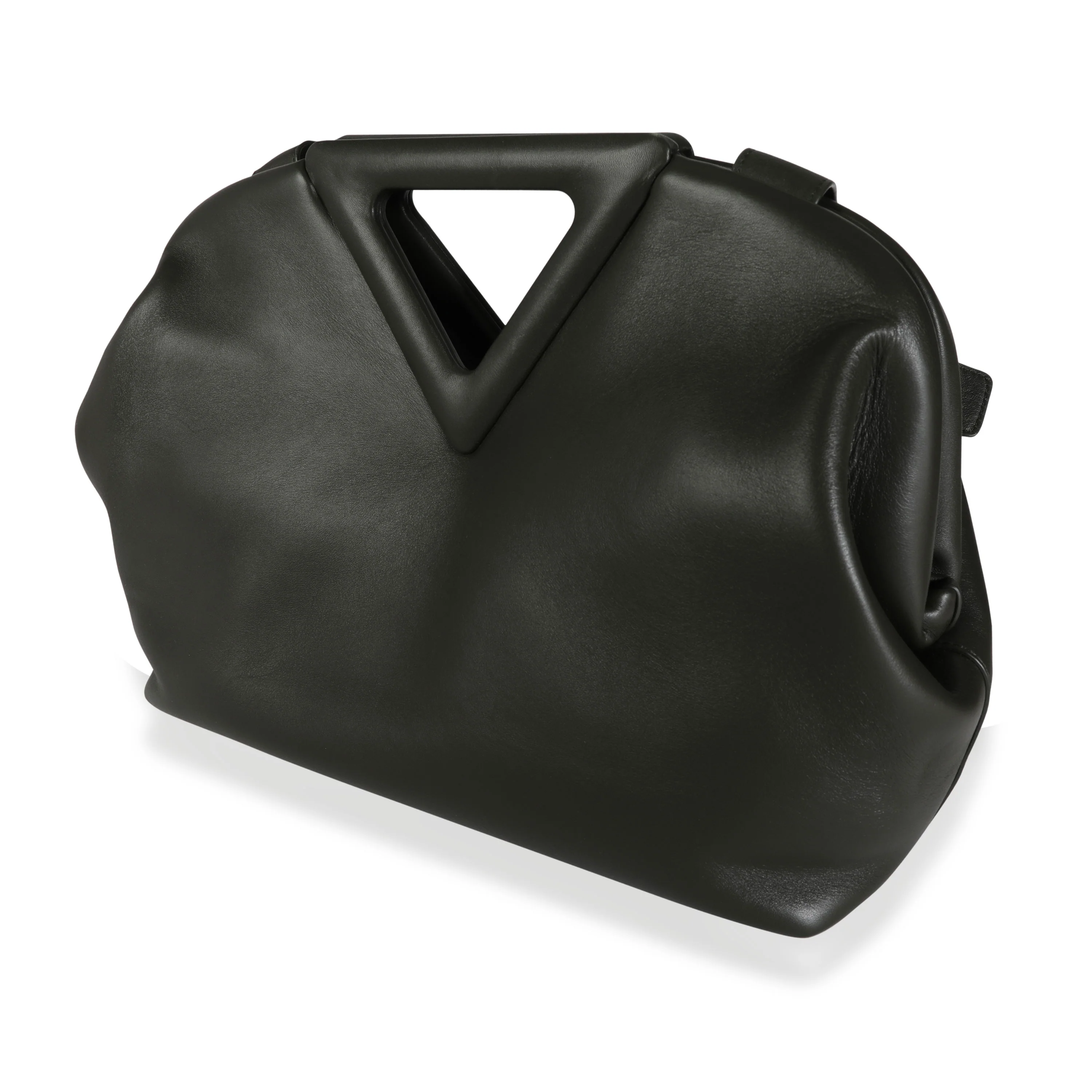 Bottega Veneta Camping Calfskin Leather Medium Point Bag - Image 2
