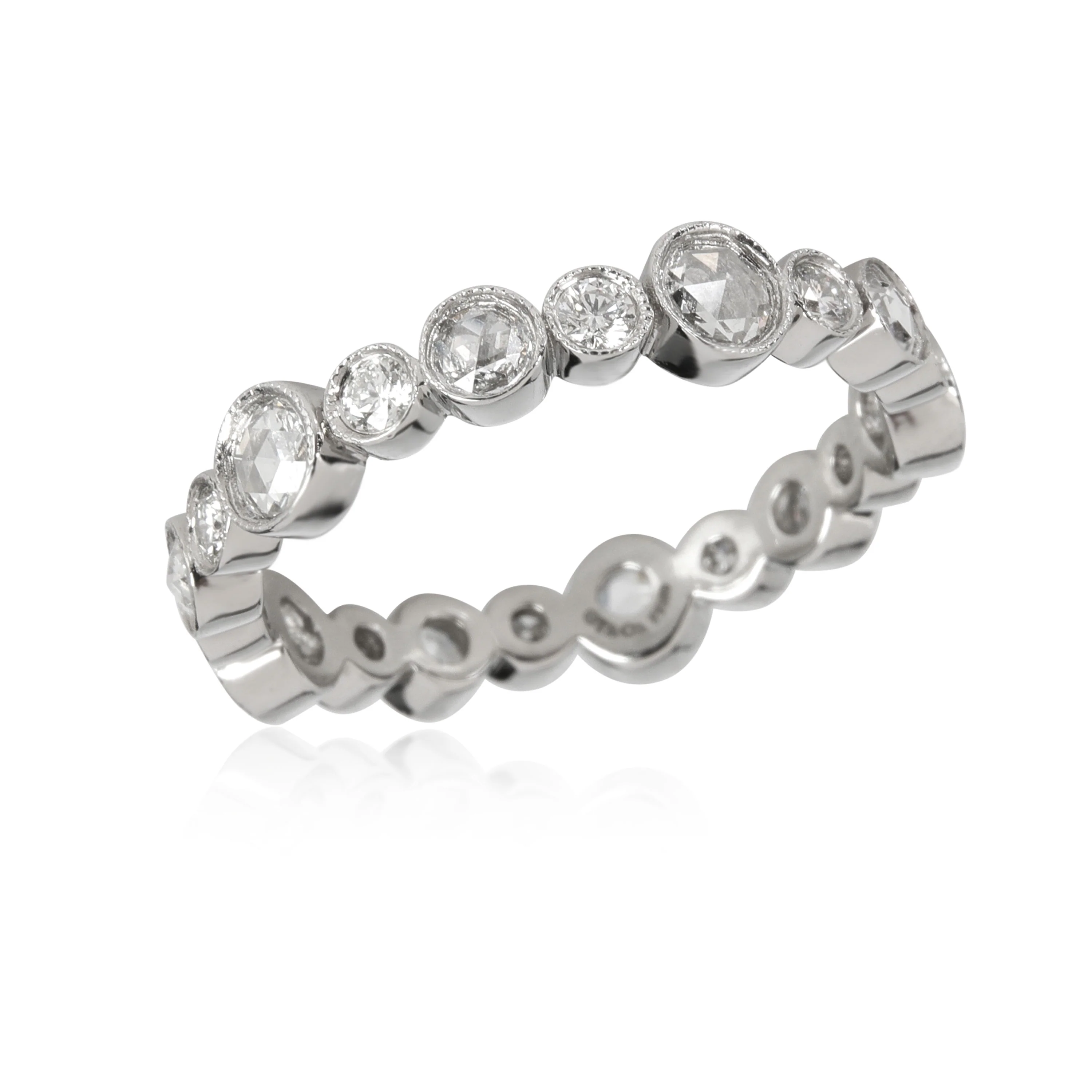 Tiffany & Co. Diamond Jazz Eternity Band in Platinum 1 CTW - Image 3