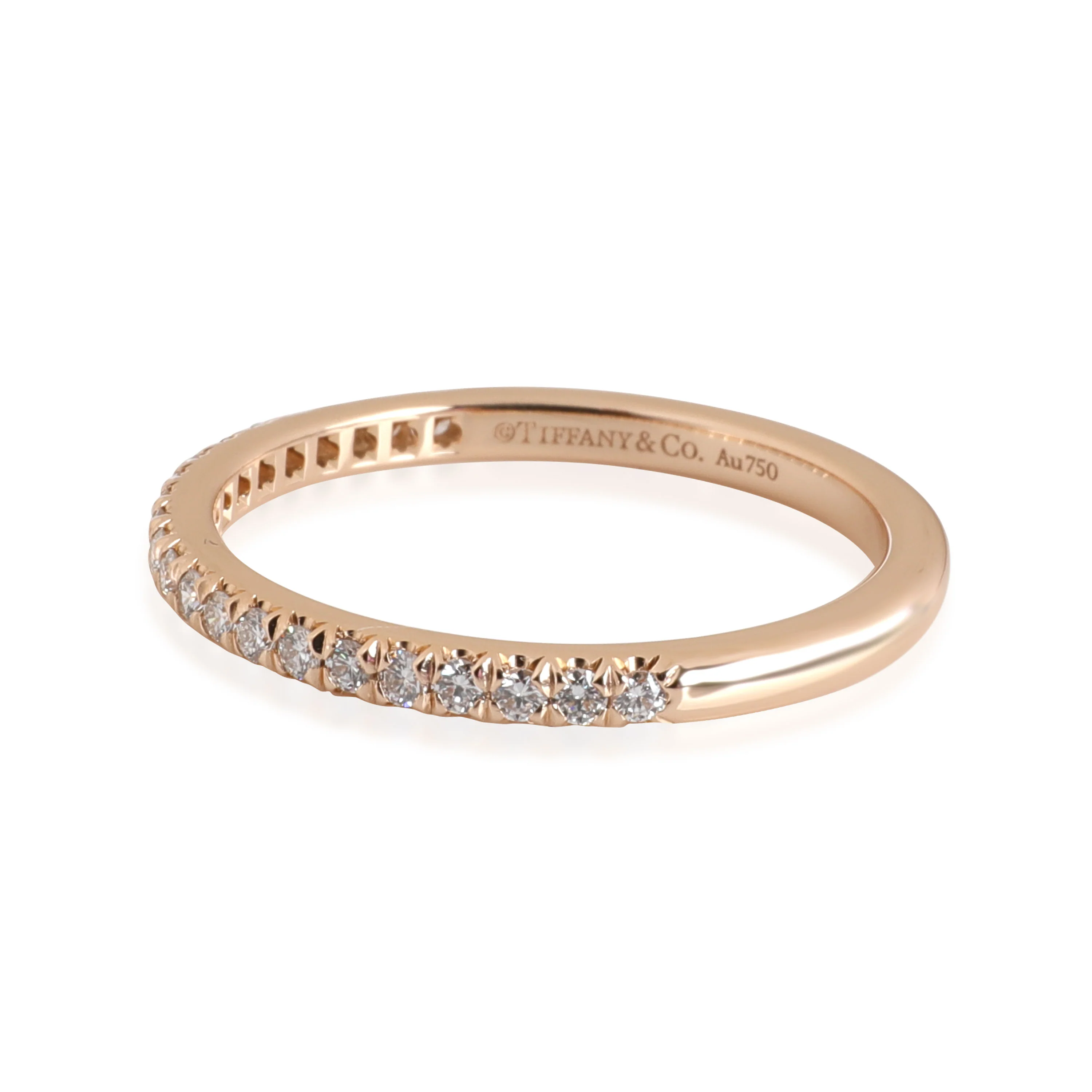 Tiffany & Co. Soleste Diamond Band in 18K Rose Gold 0.17 CTW - Image 2