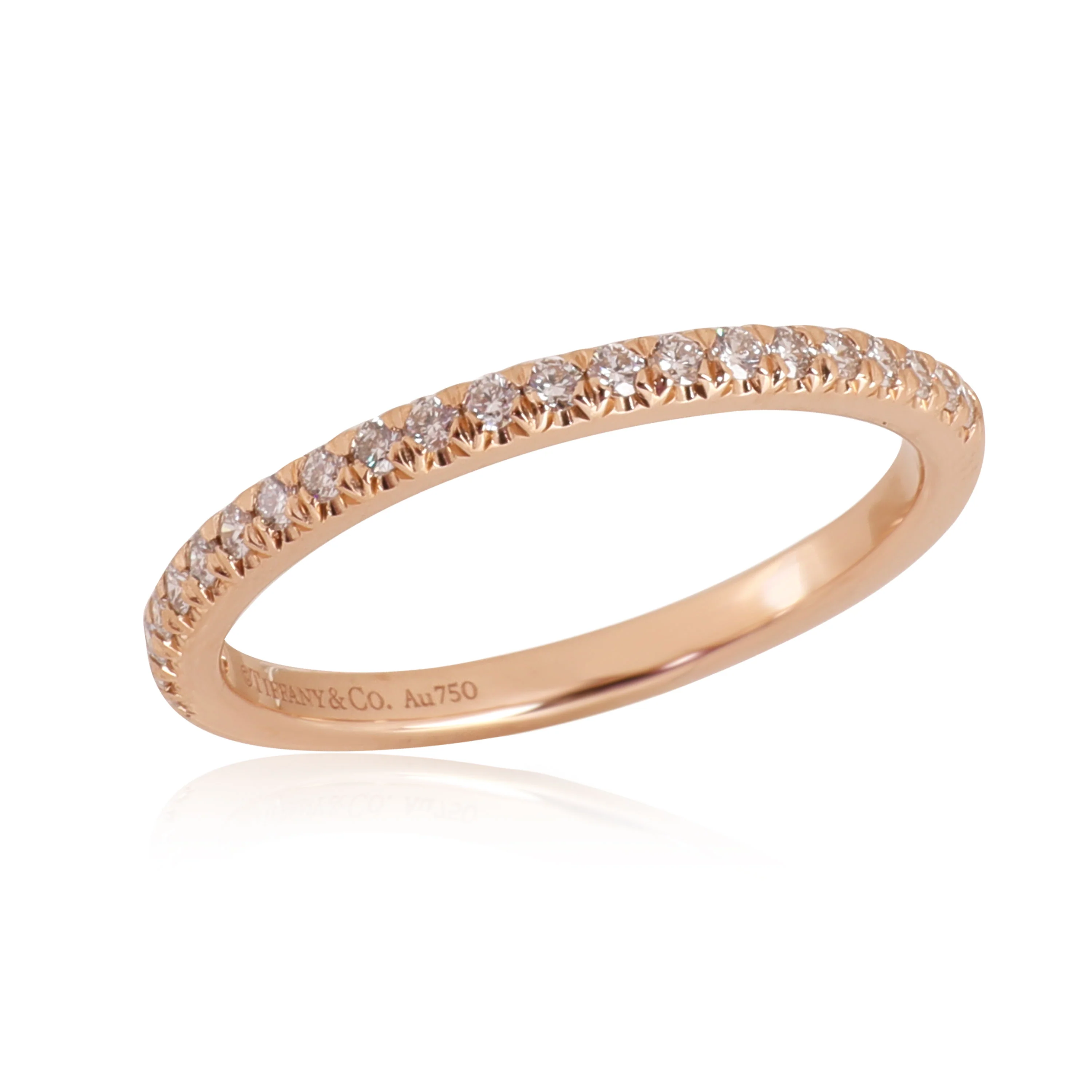 Tiffany & Co. Soleste Diamond Band in 18K Rose Gold 0.17 CTW - Image 3