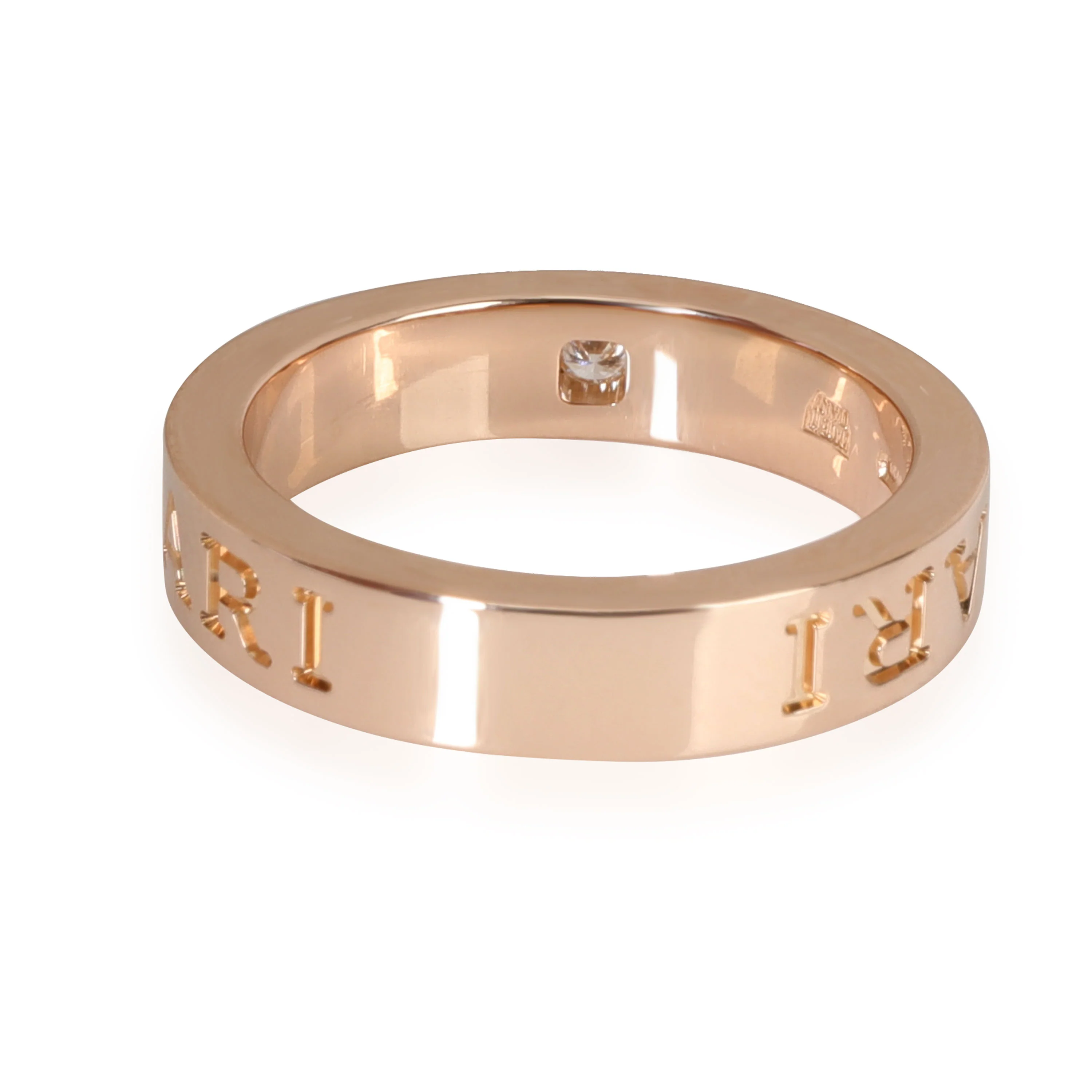 Bvlgari Bvlgari Diamond Band in 18k Rose Gold 0.04 Ctw - Image 3