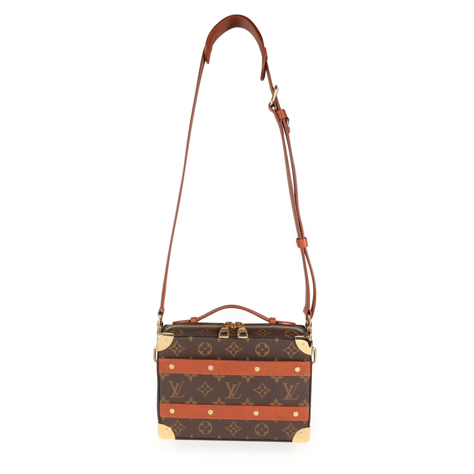 Louis Vuitton Limited Edition LV x NBA Monogram Canvas Handle Trunk - Image 4