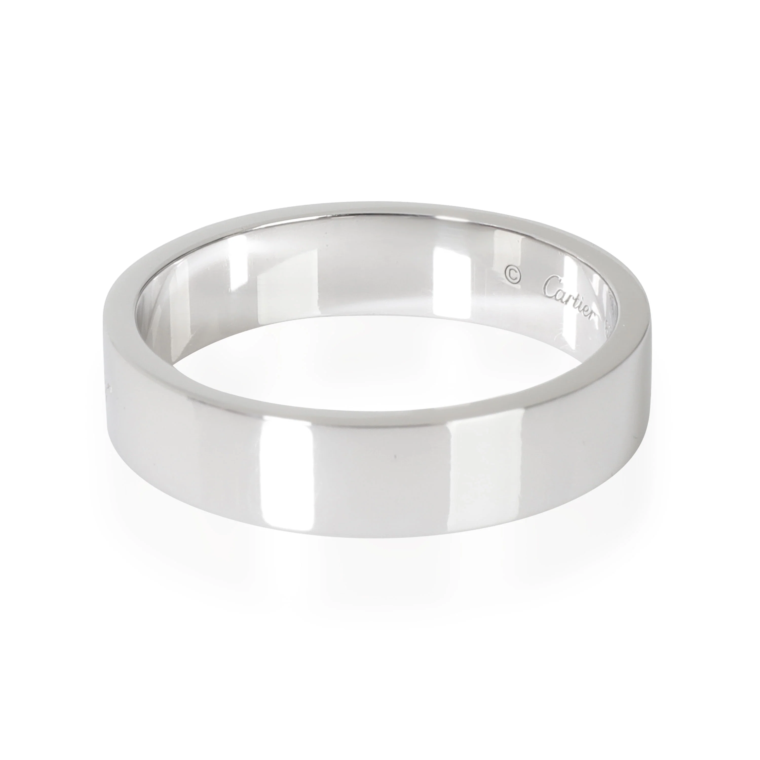 Cartier C De Cartier Band in Platinum - Image 3