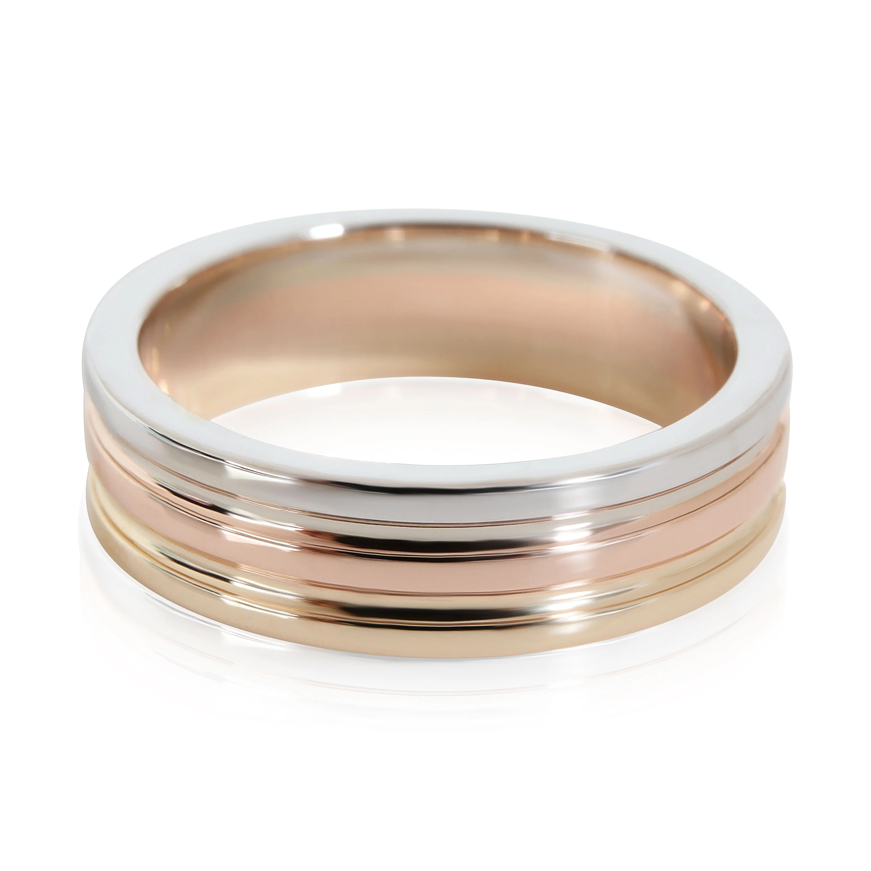 Tiffany & Co. Trinity Band in 14k 3 Tone Gold - Image 3