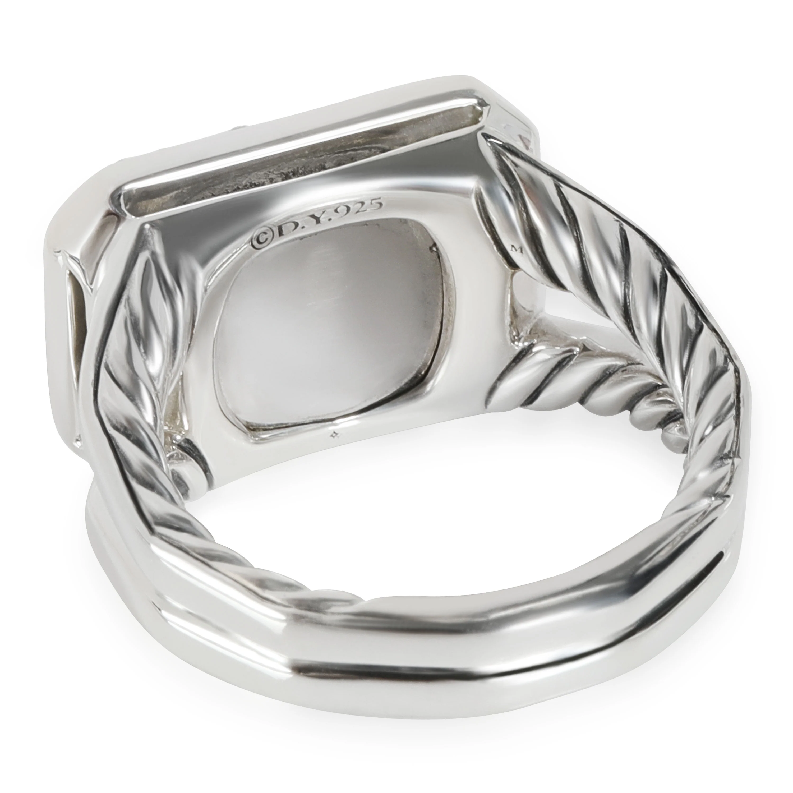 Novella Prasiolite Diamond Ring in  Sterling Silver 0.24 CT - Image 3