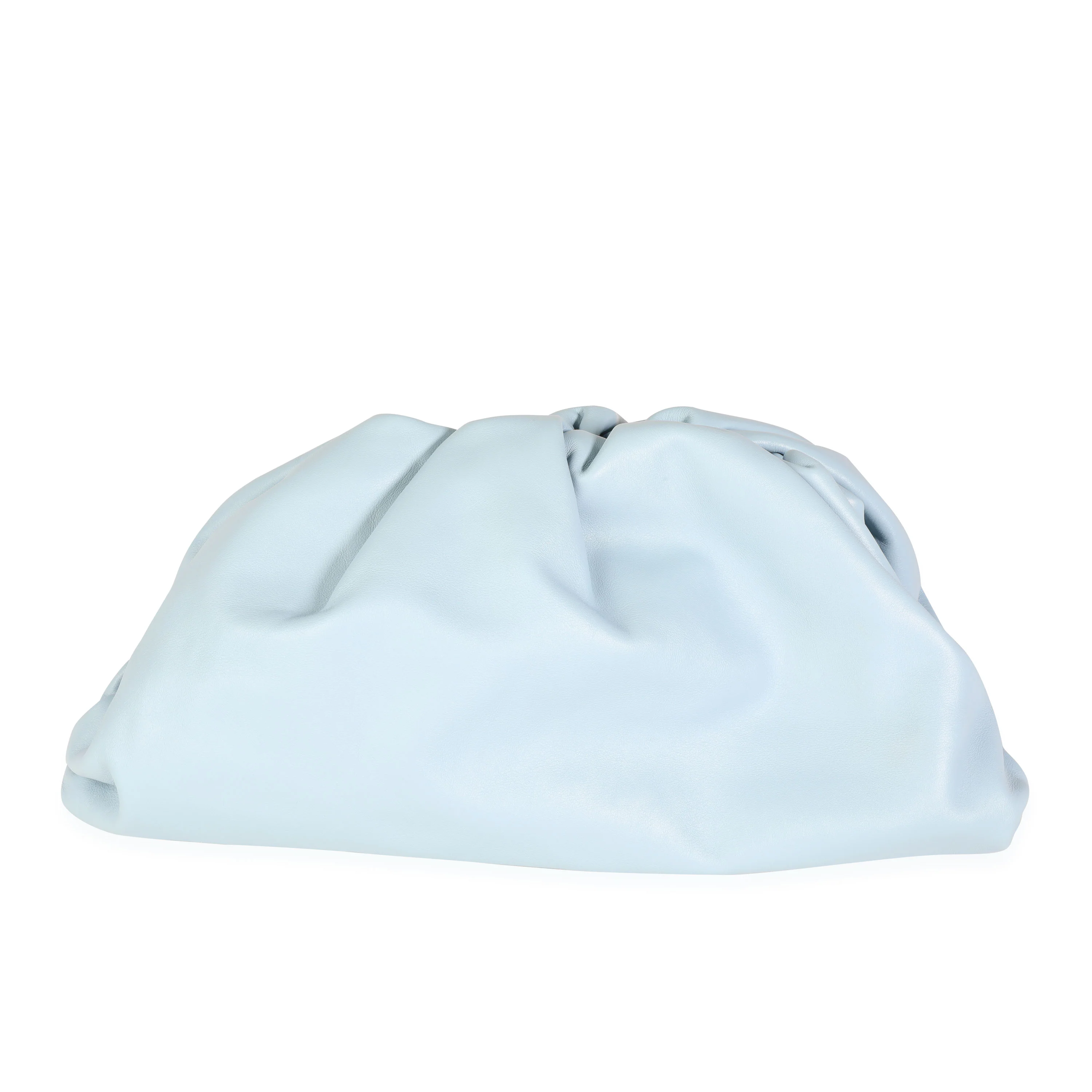 Bottega Veneta Ice Blue Calfskin Leather Pouch - Image 3