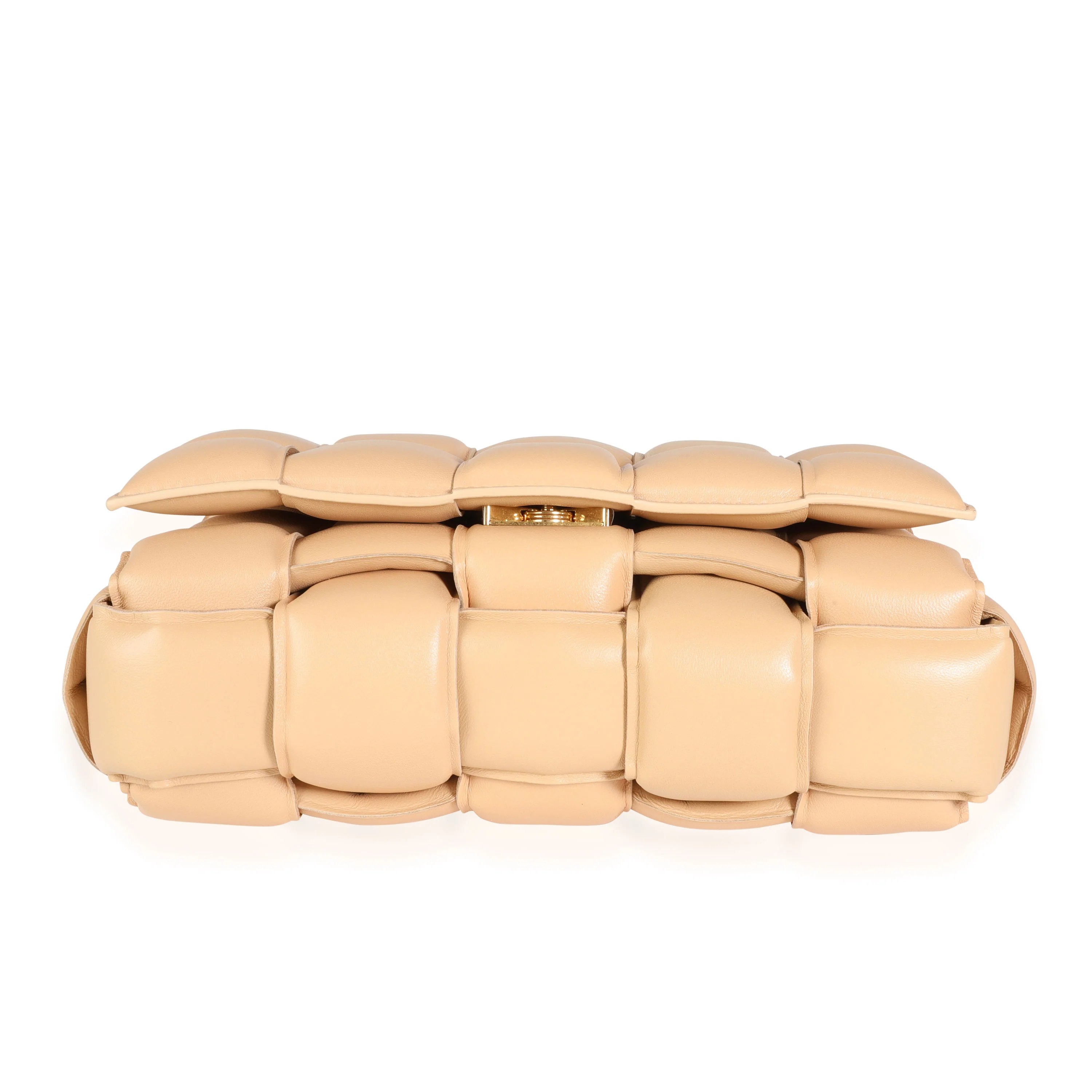 Bottega Veneta Almond Maxi Intrecciato Leather Chain Cassette Bag - Image 5