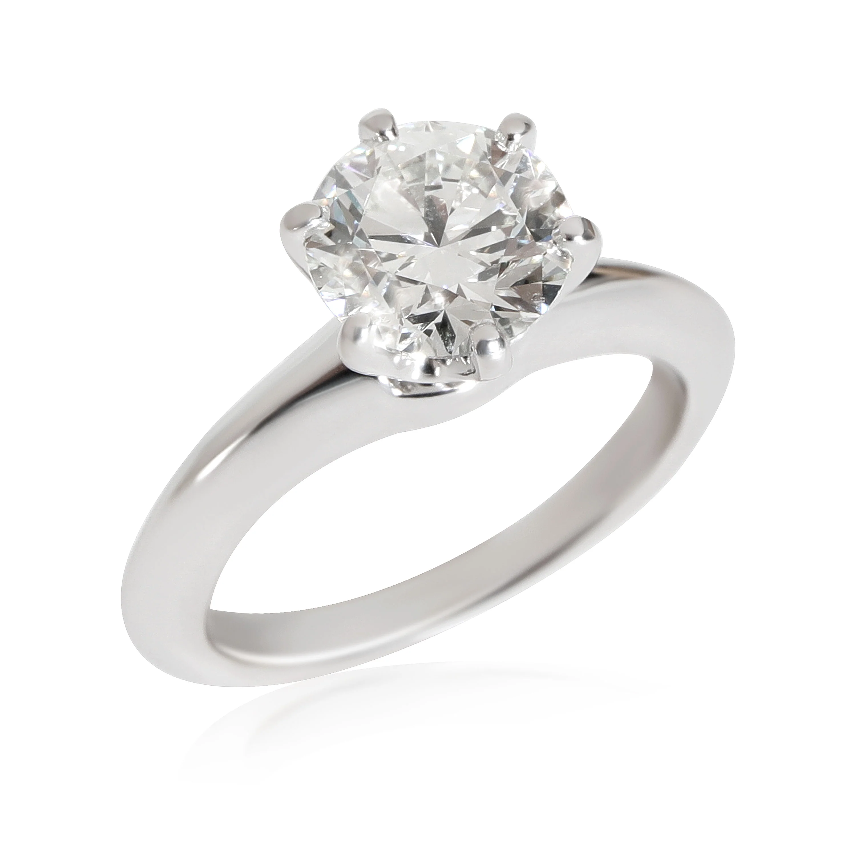 Diamond Engagement Ring in Platinum G SI1 1.16 CTW - Image 3