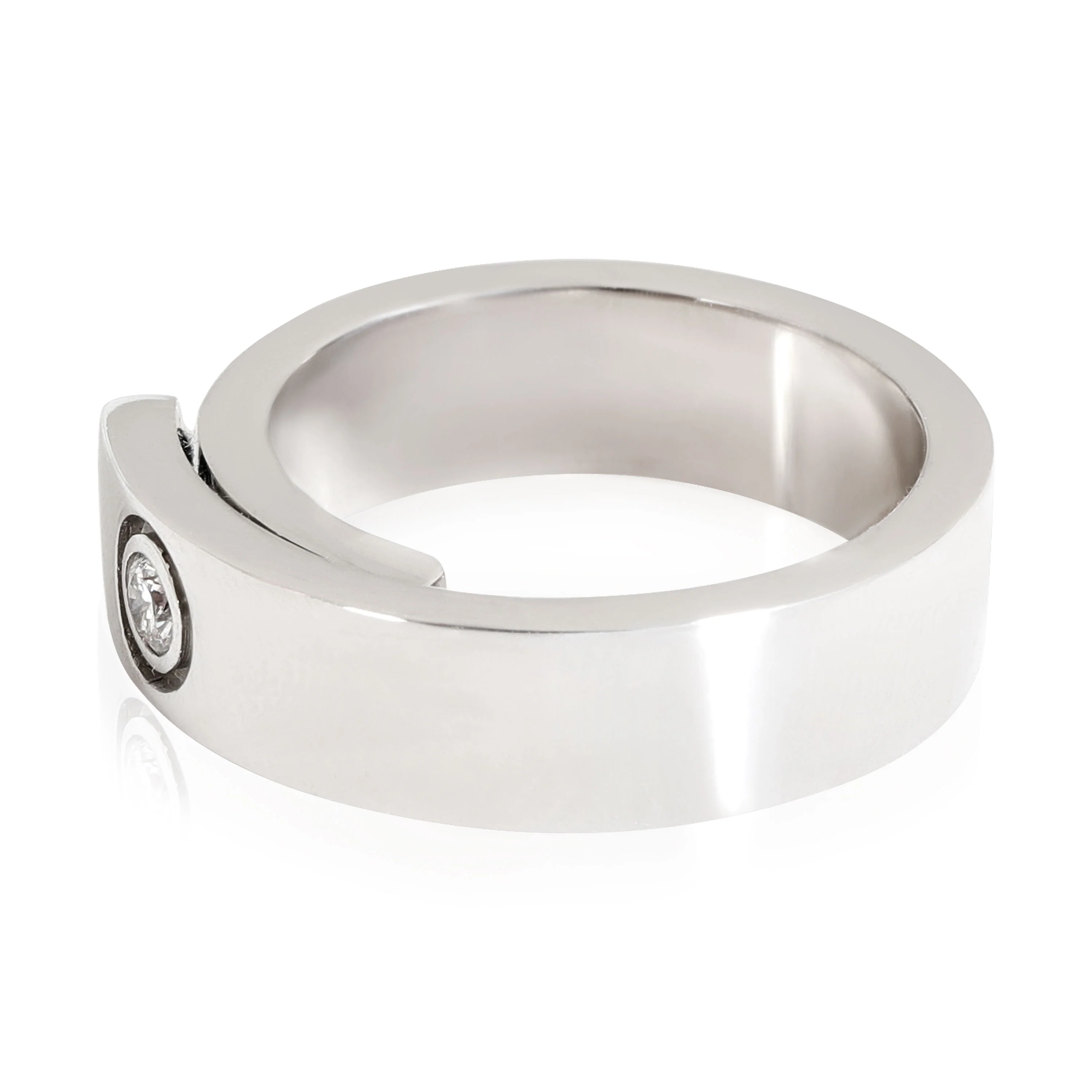 Anniversary Ring in 18k White Gold DEF VVS 0.09 CTW - Image 2