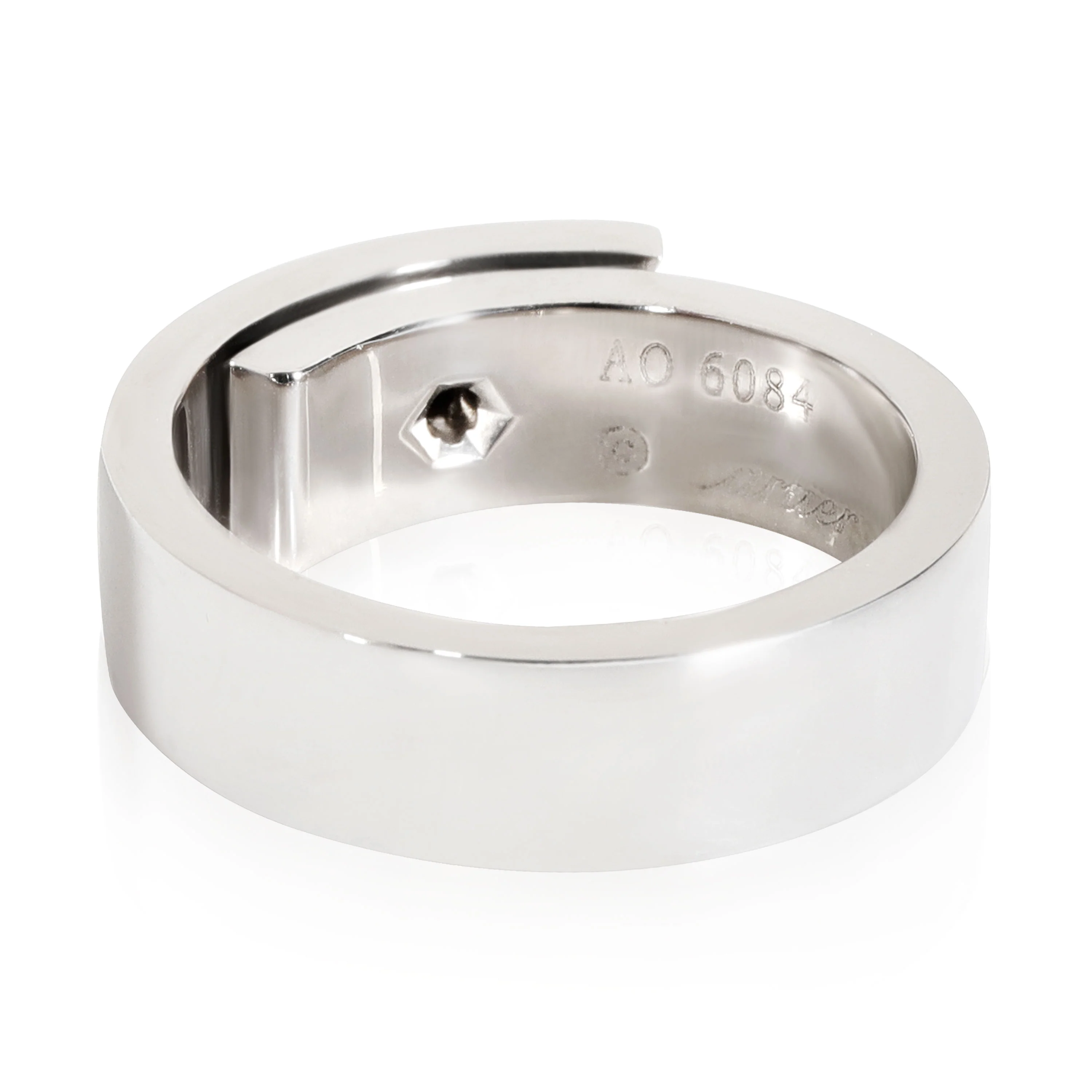 Anniversary Ring in 18k White Gold DEF VVS 0.09 CTW - Image 4