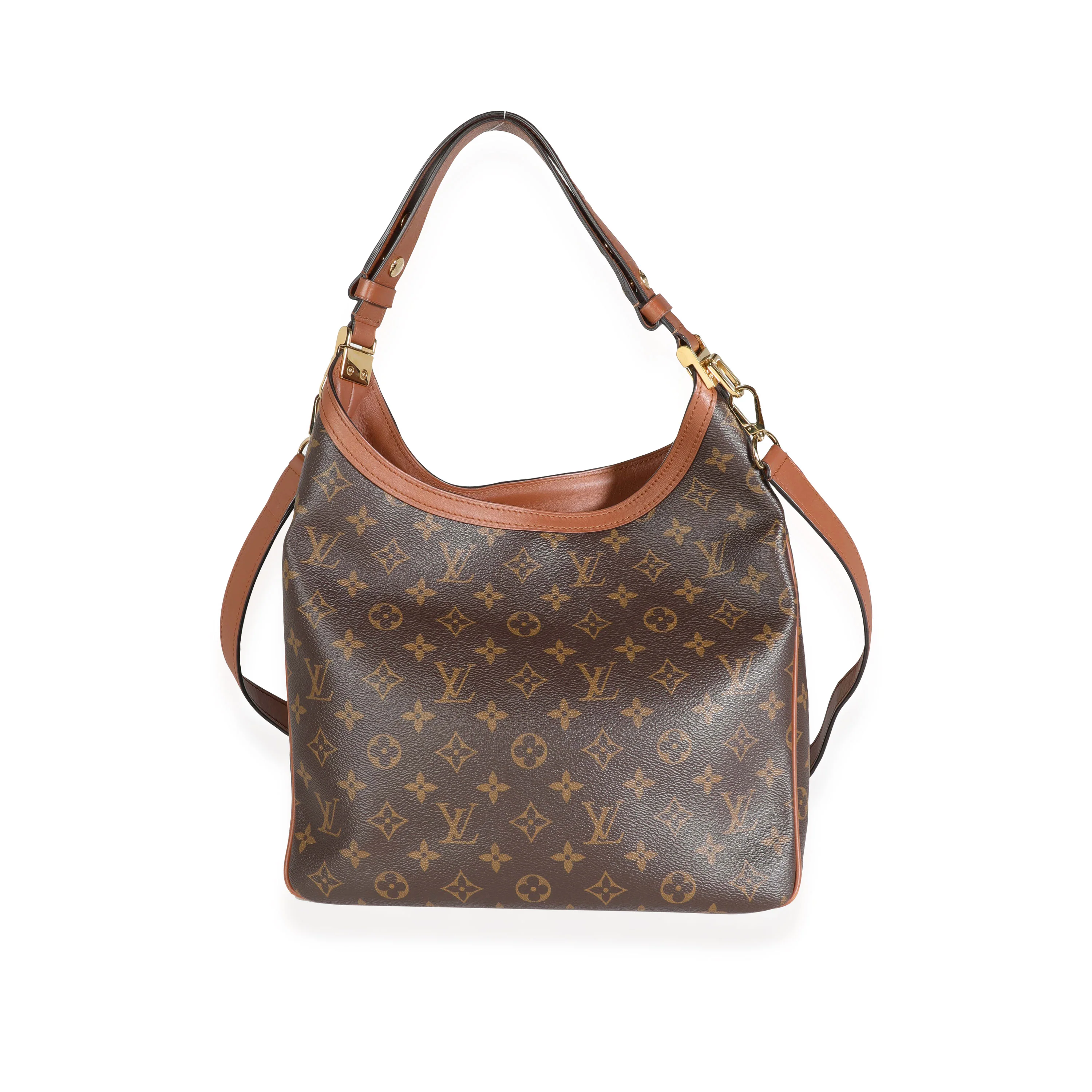 Louis Vuitton Monogram & Monogram Reverse Canvas Dauphine Hobo MM - Image 3