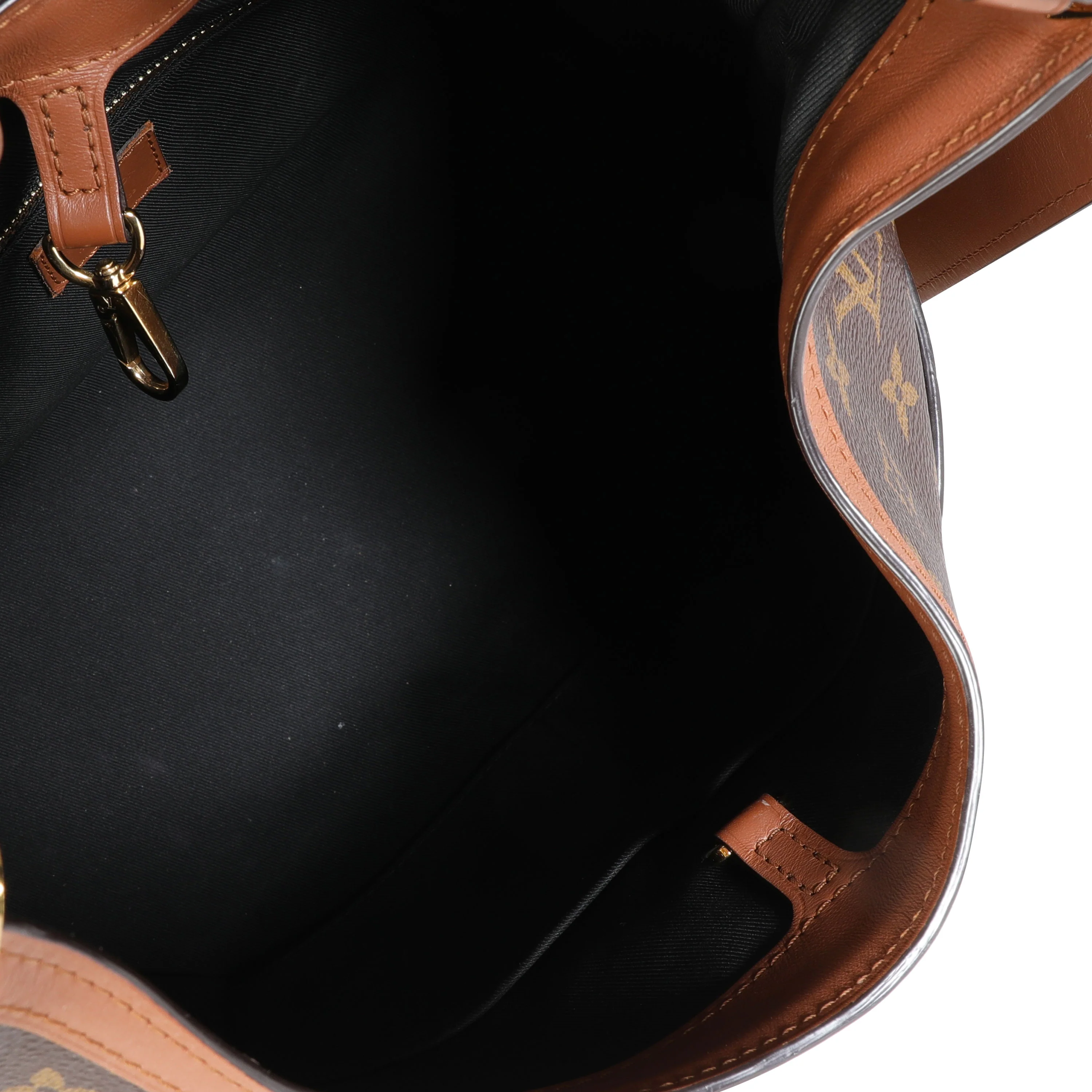 Louis Vuitton Monogram & Monogram Reverse Canvas Dauphine Hobo MM - Image 5
