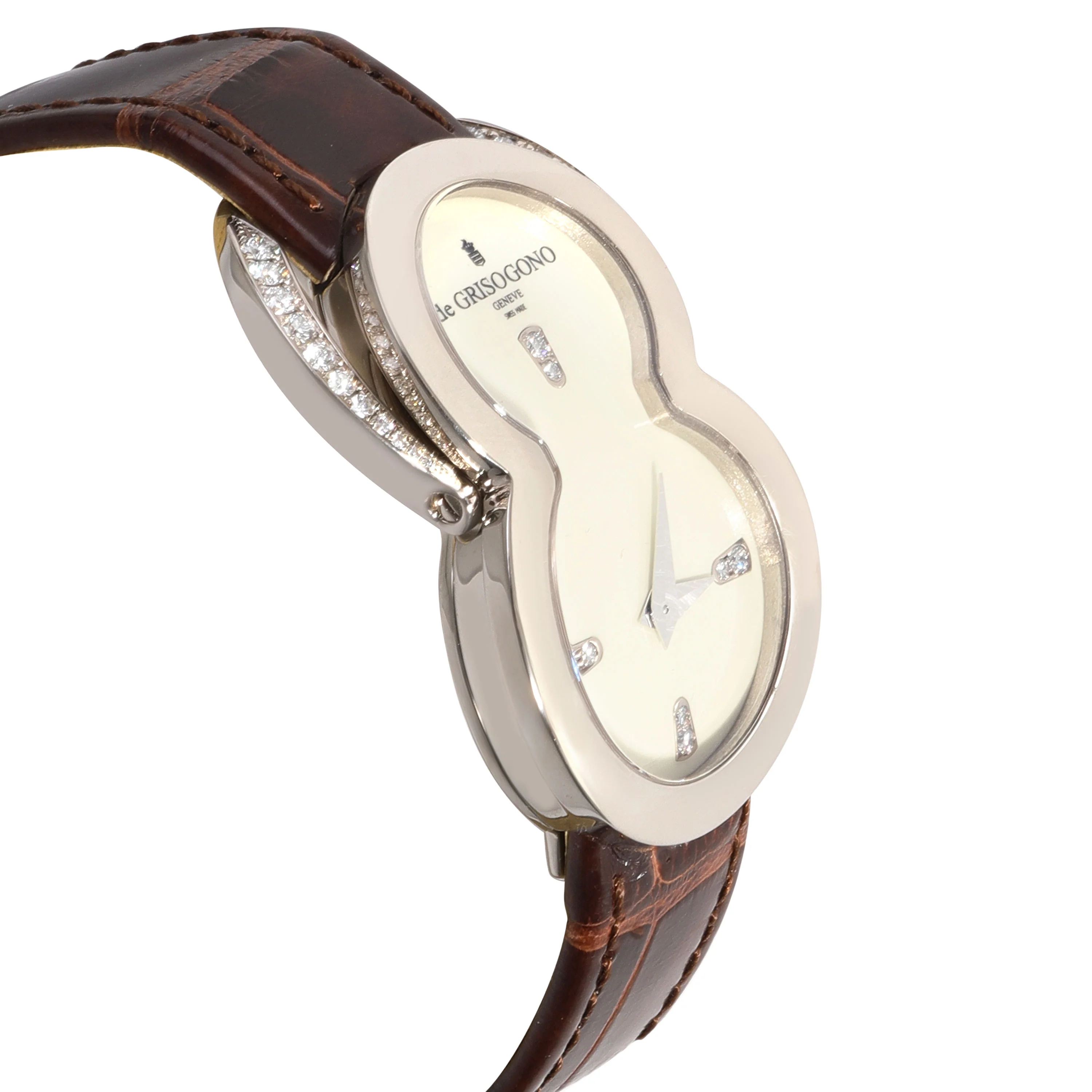 deGrisogono Be Eight Be Eight Womens Watch in 18kt White Gold - Image 2
