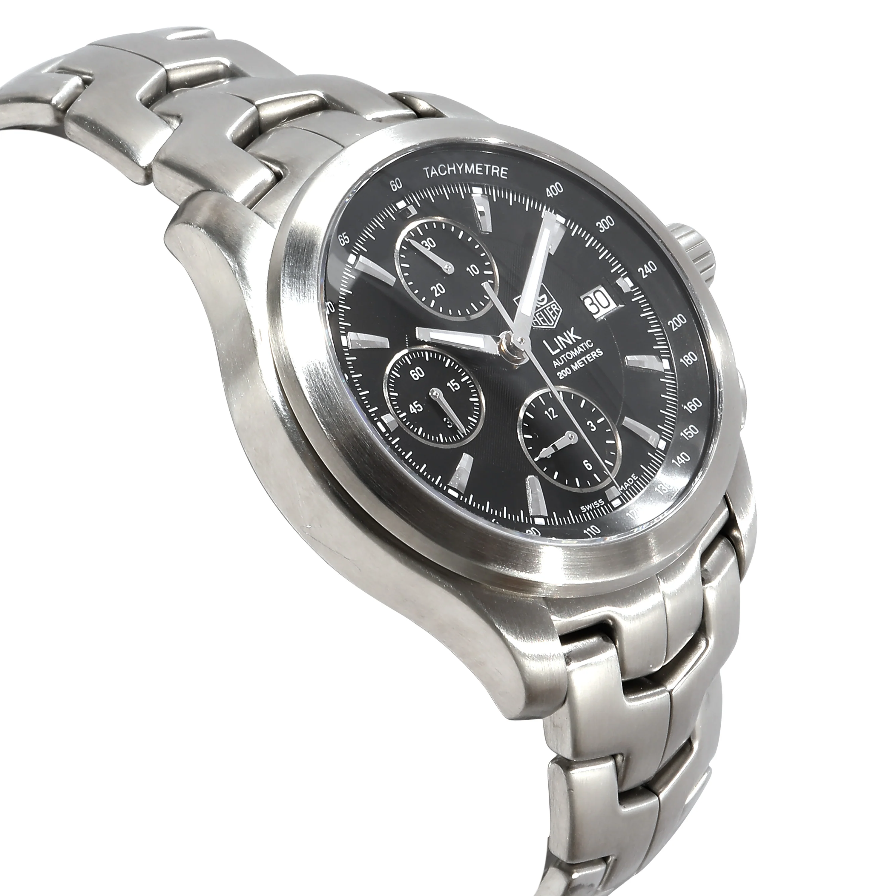 Tag Heuer Link CJF2110 Mens Watch in  Stainless Steel - Image 2