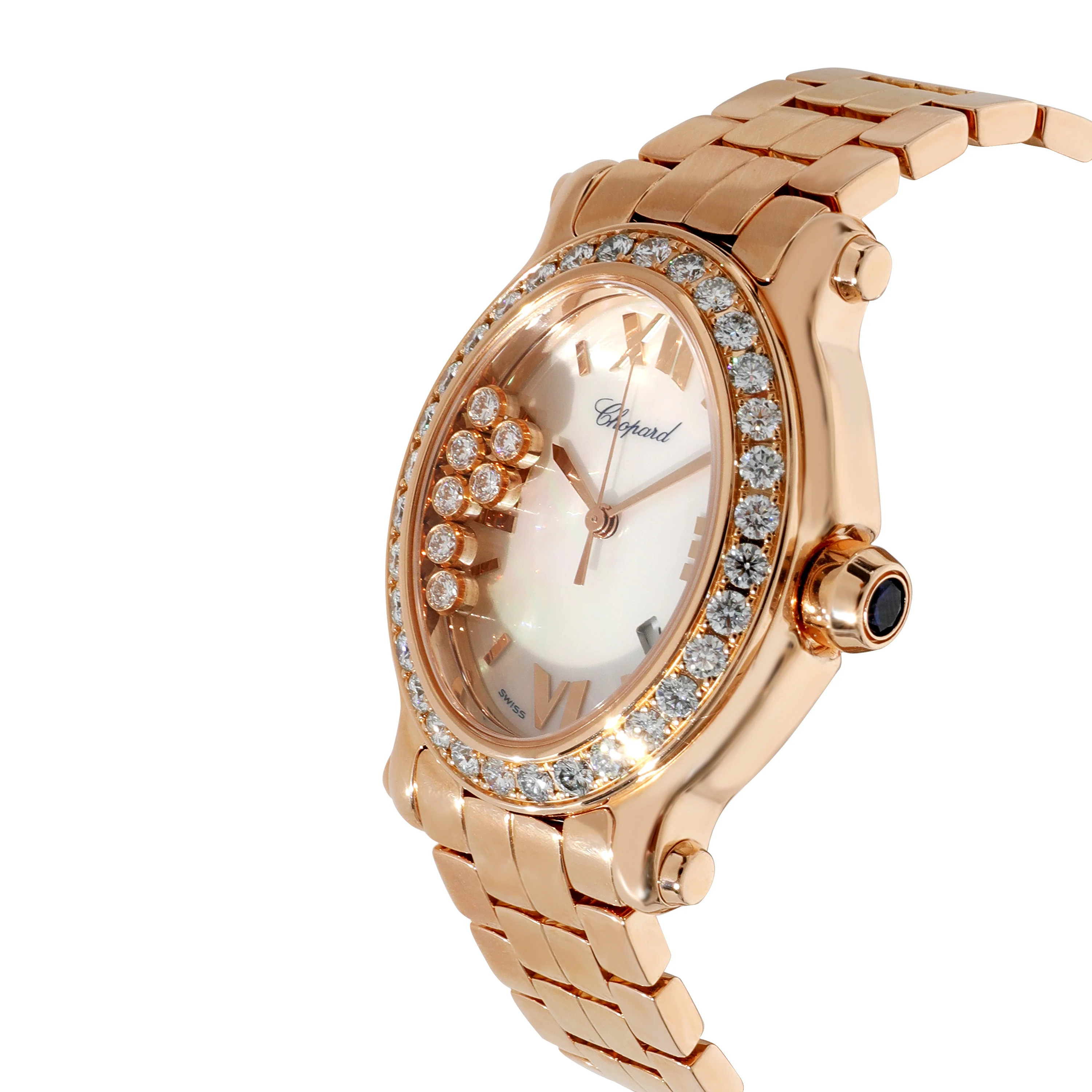 Happy Sport 275350-5004 Womens Watch in 18kt Rose Gold - Image 3