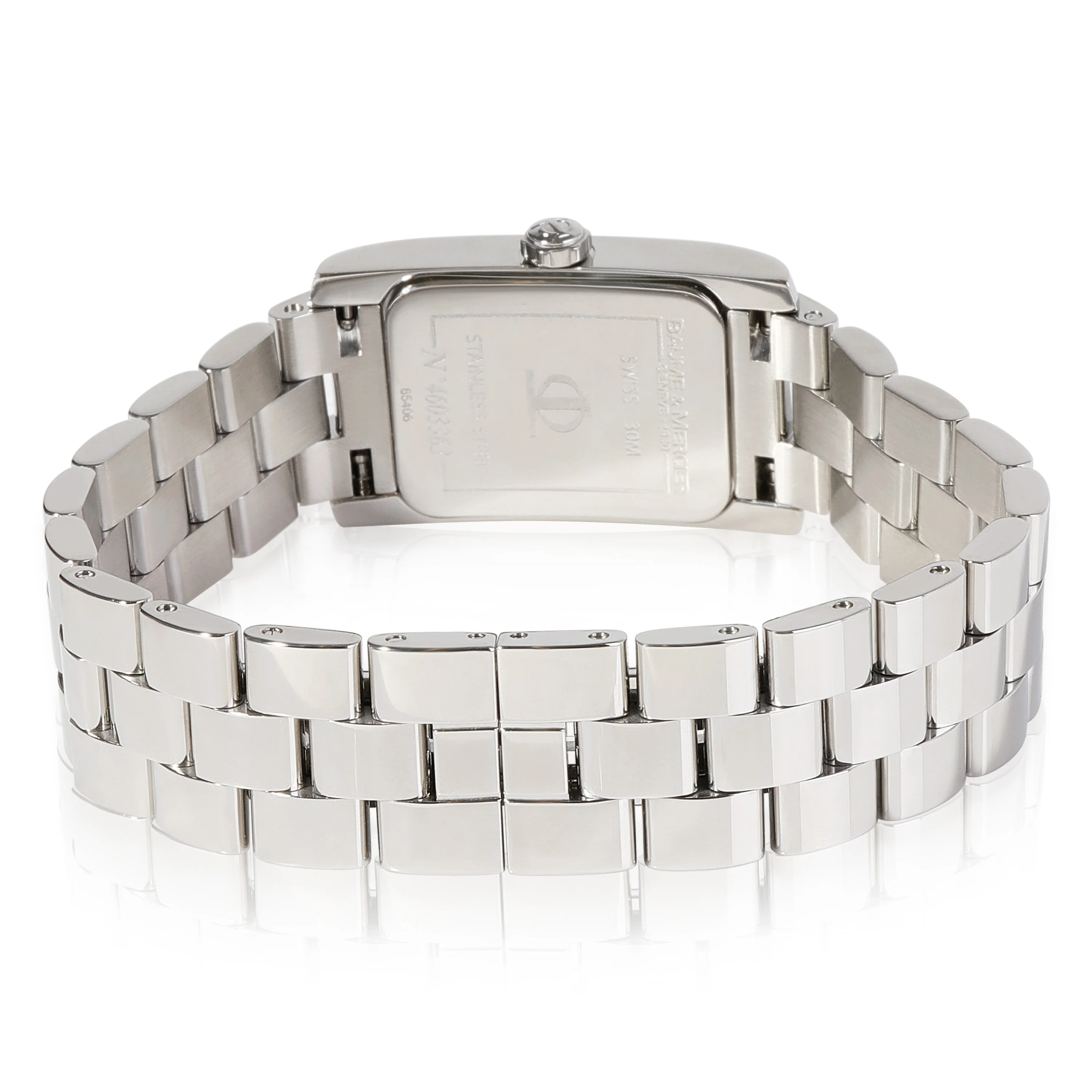 Baume & Mercier Hampton 65406 Womens Watch in  Stainless Steel - Image 4