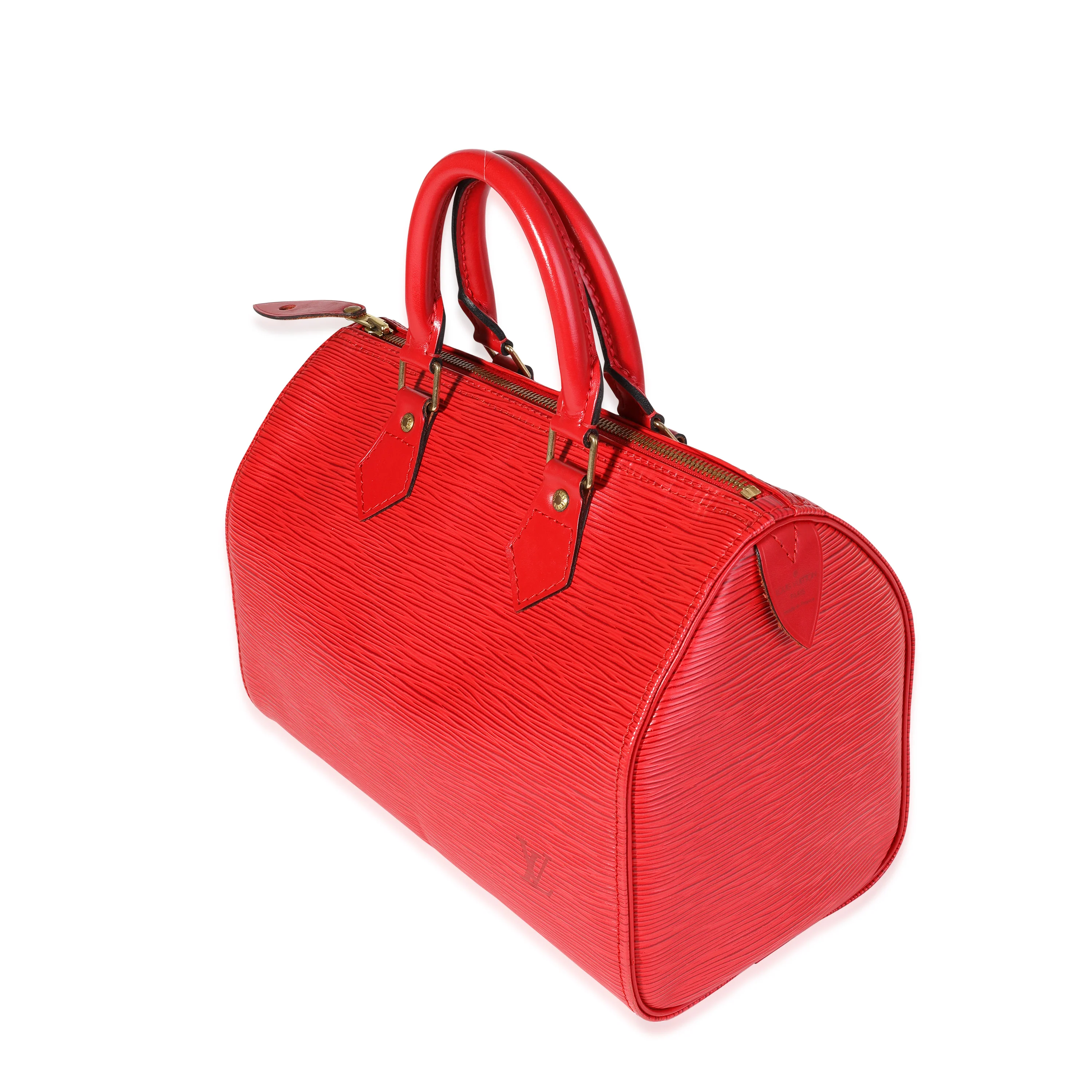 Louis Vuitton Red Epi Leather Speedy 25 - Image 2