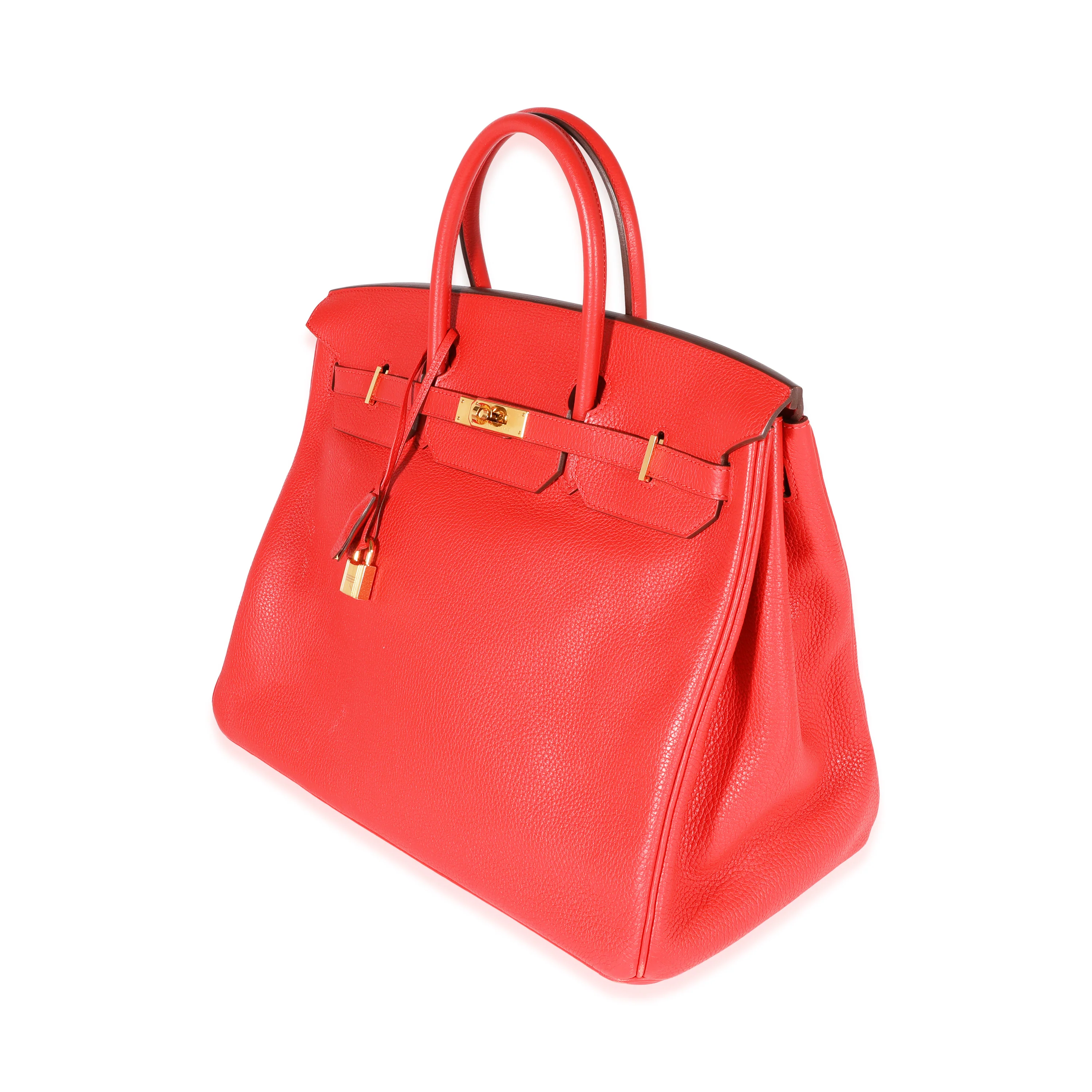 Hermès Geranium Togo Birkin 40 GHW - Image 2