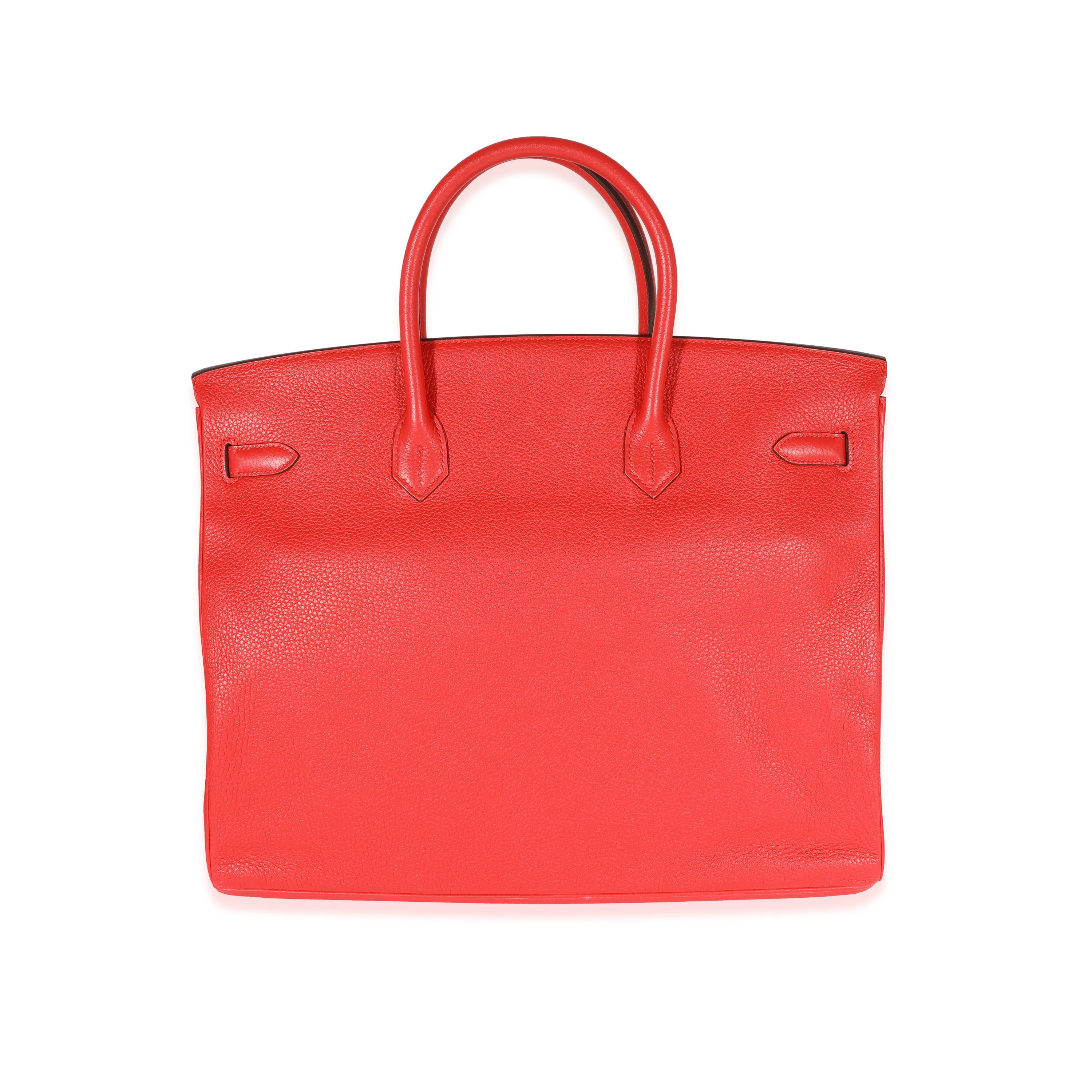 Hermès Geranium Togo Birkin 40 GHW - Image 3