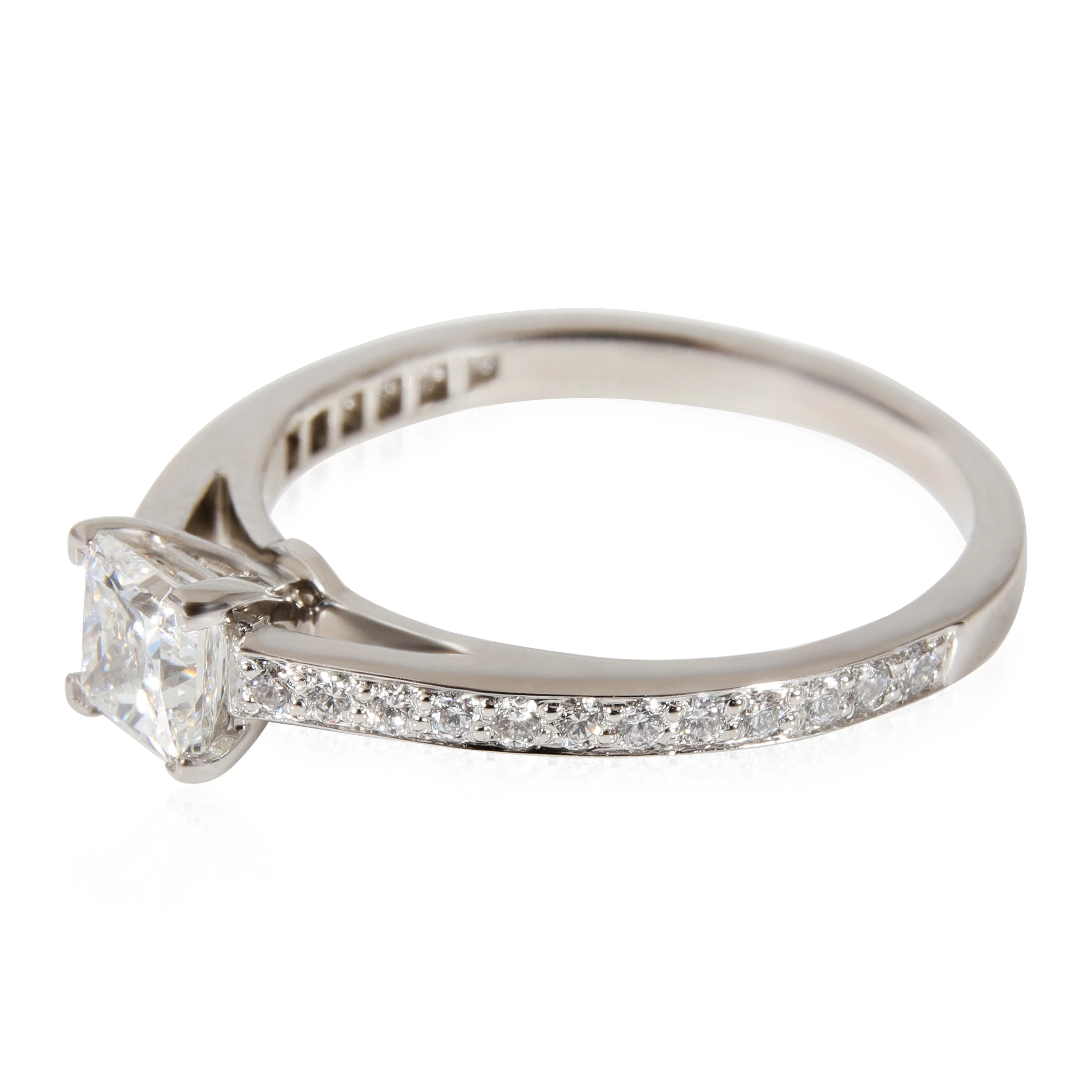 Tiffany & Co. Grace Diamond Engagement Ring in Platinum F VS1 0.66 CTW - Image 2