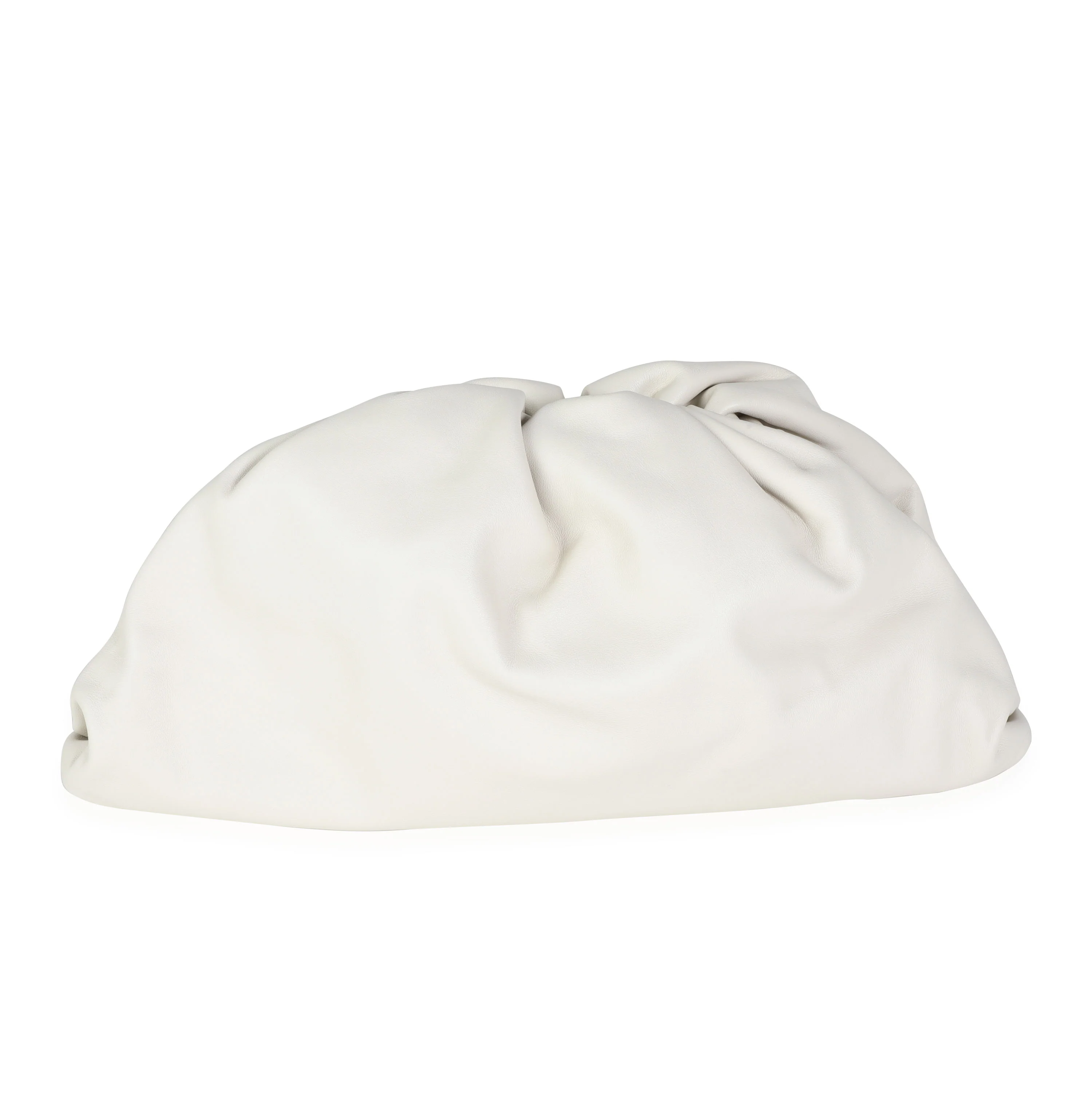 Bottega Veneta Plaster Calfskin Leather Pouch - Image 3