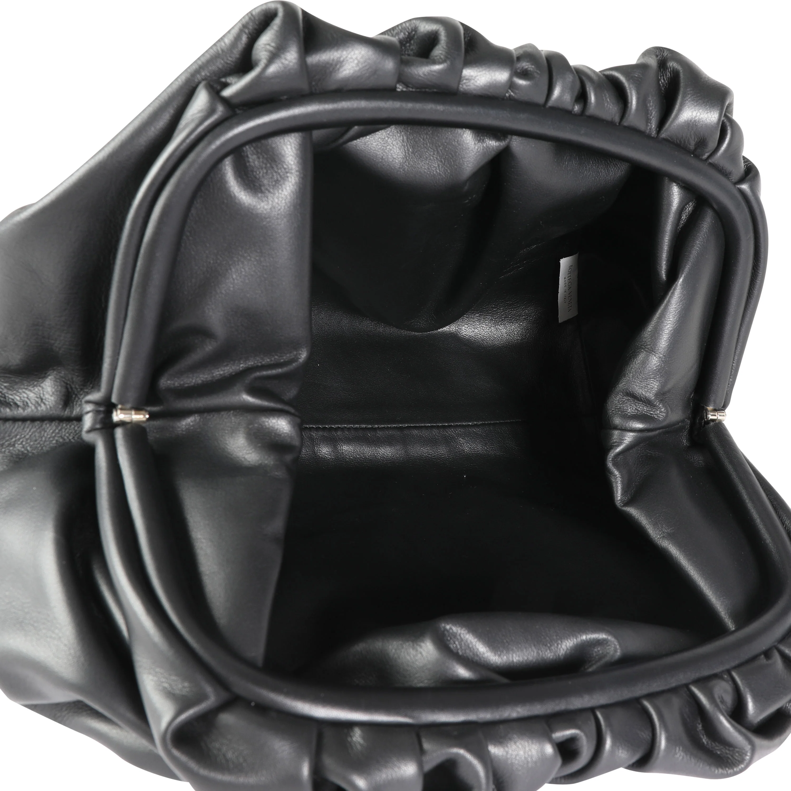 Nero Calfskin Leather Pouch - Image 7
