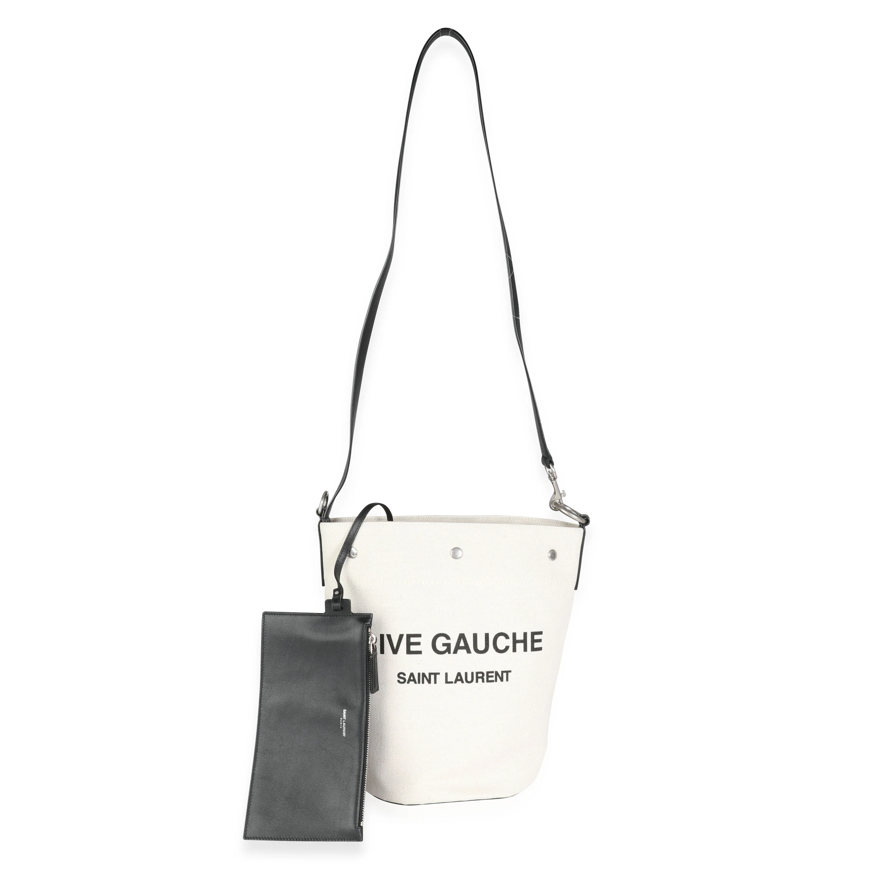 Saint Laurent Rive Gauche Bucket Bag - Image 4