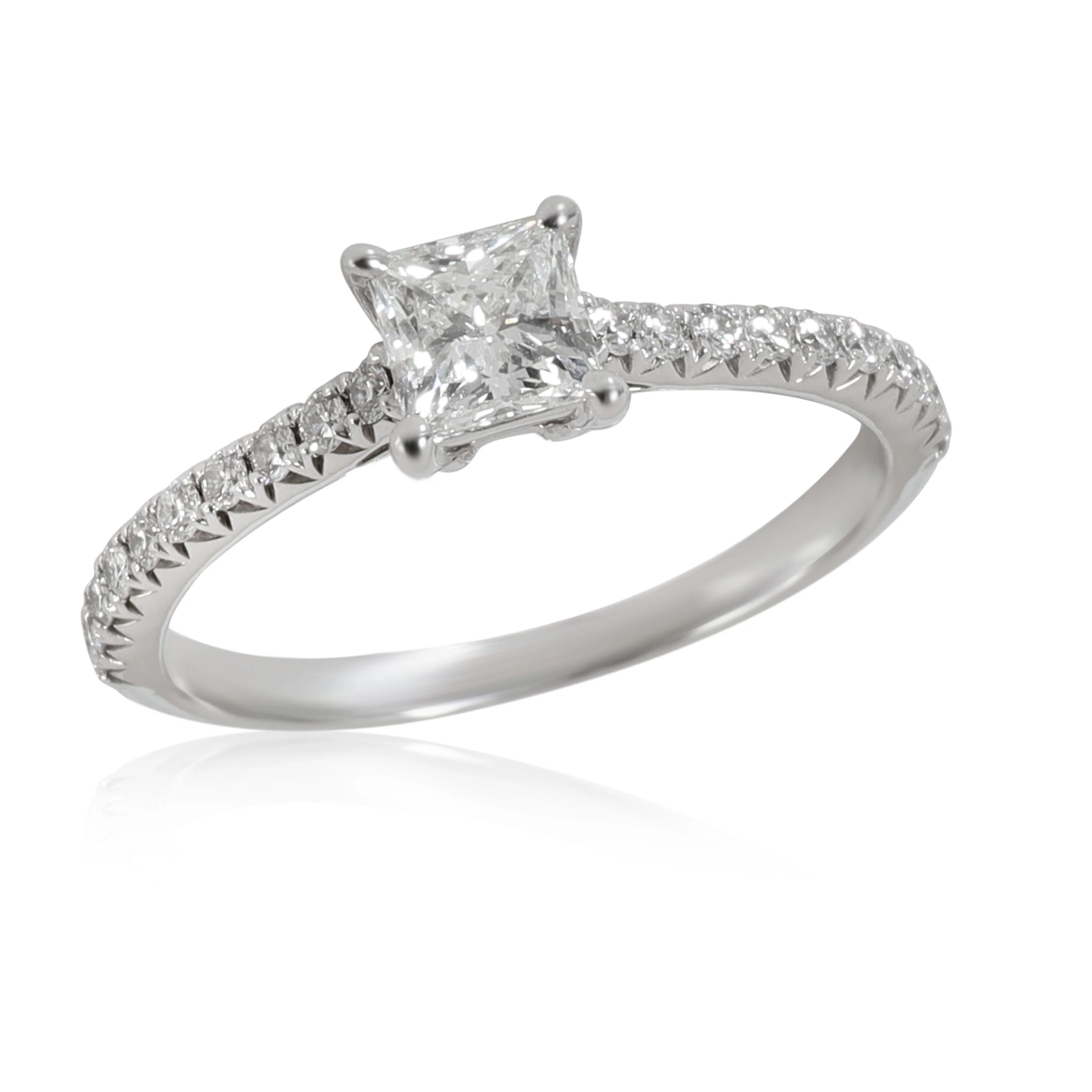 Tiffany & Co. Novo Diamond Engagement Ring in Platinum G VS1 0.59CTW - Image 3