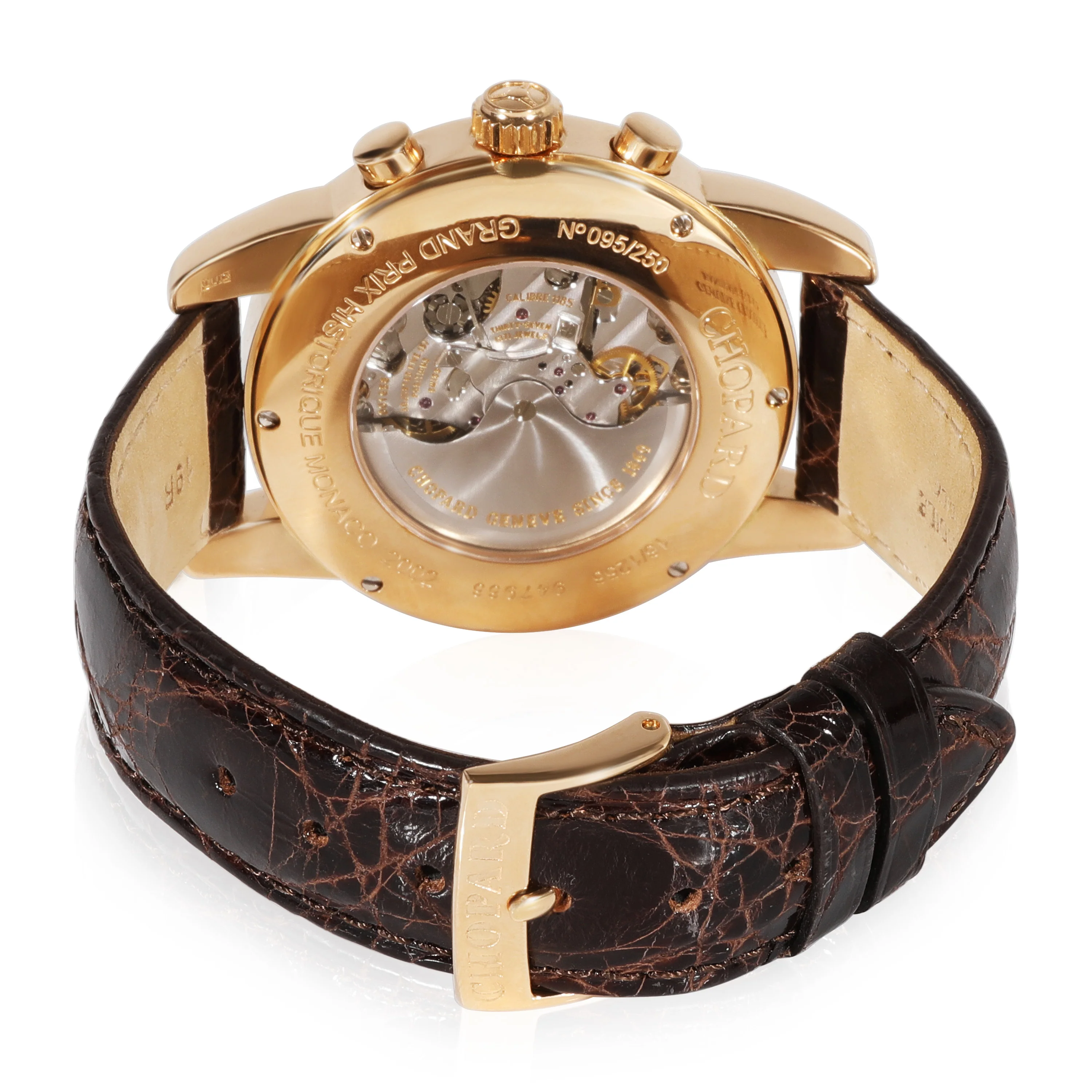 Chopard Monaco Historique 16/1256 Mens Watch in 18kt Yellow Gold - Image 4