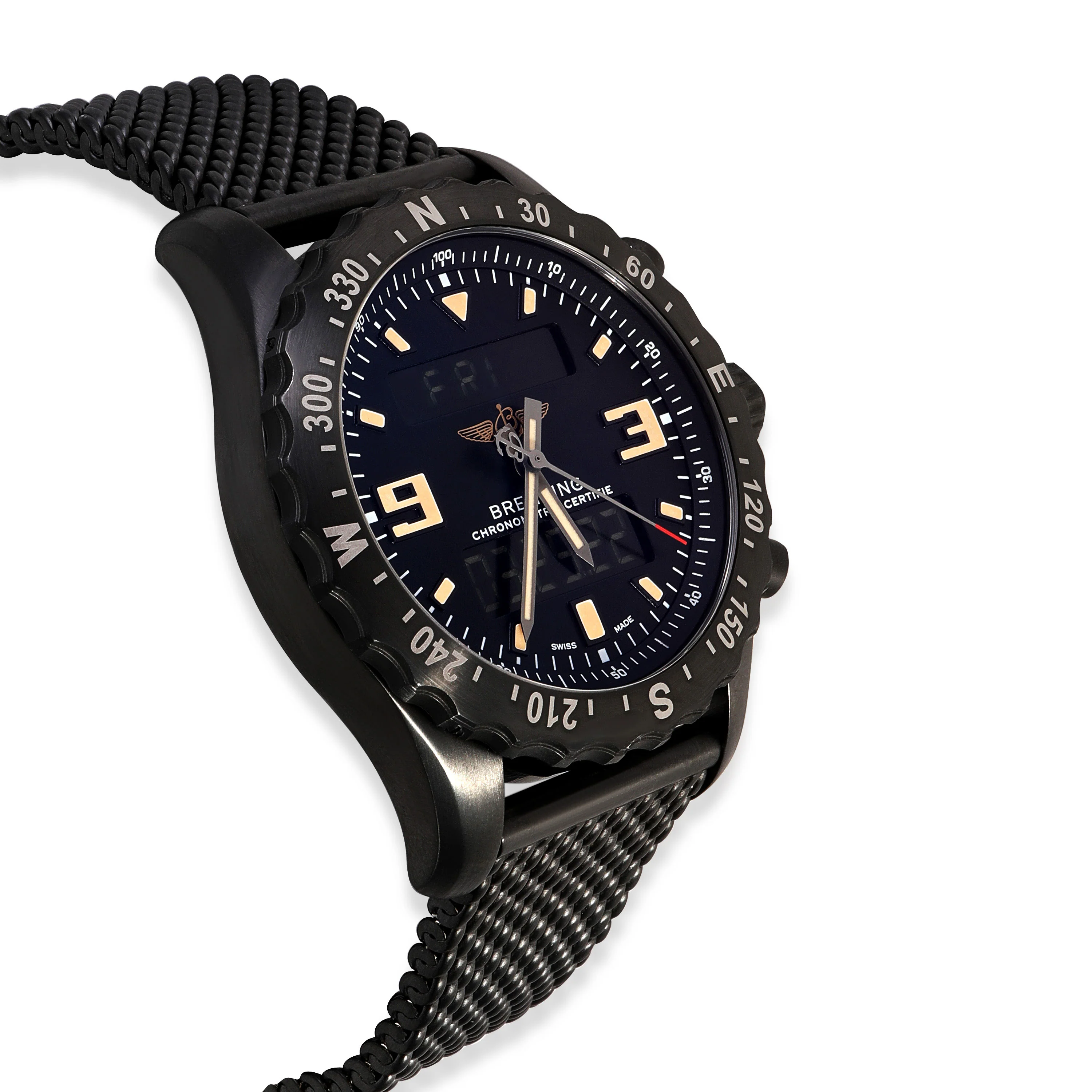 Breitling Chronospace Military M7836622/B039 Mens Watch in Black Steel - Image 2