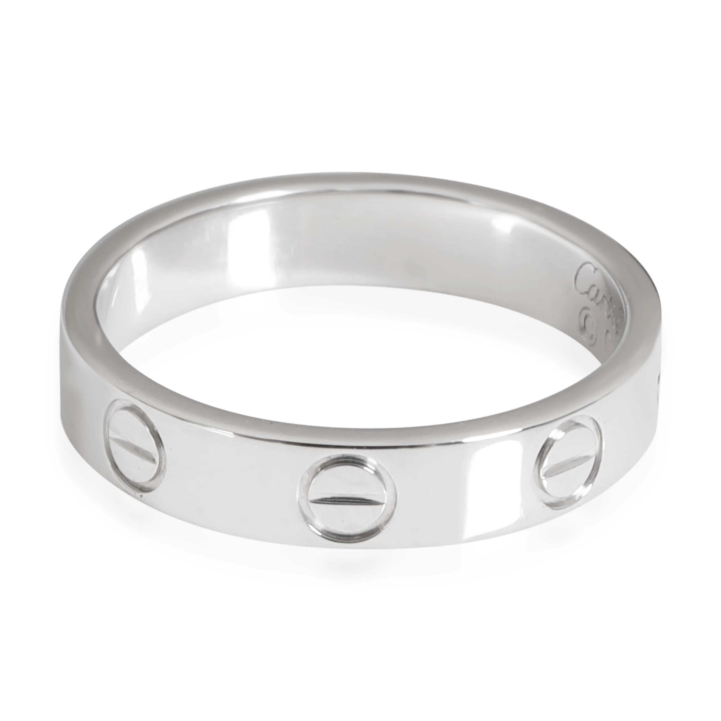 Cartier LOVE Wedding Band in Platinum - Image 3