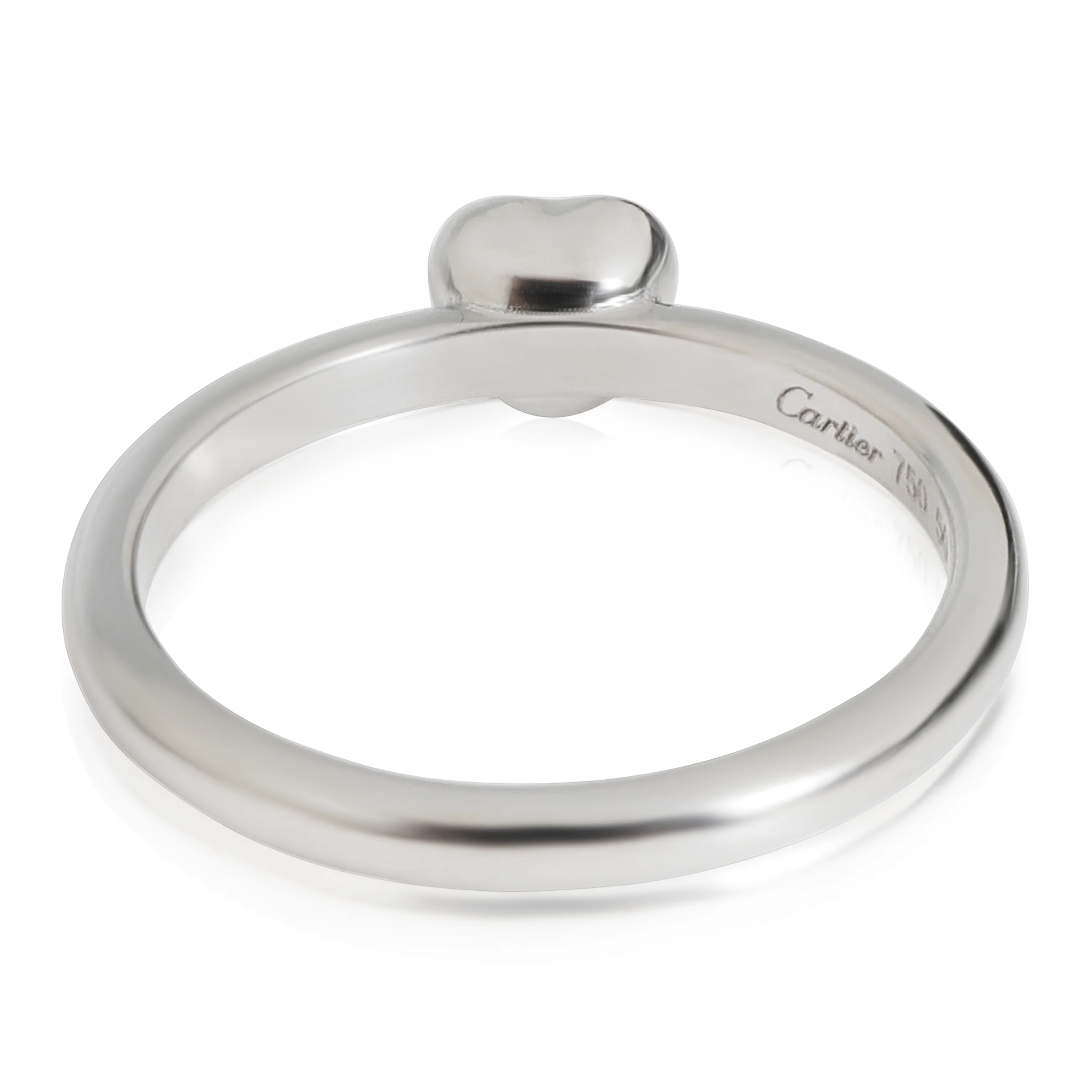 Cartier Diamants Légers Heart Ring in 18k White Gold 0.14 Ct - Image 5