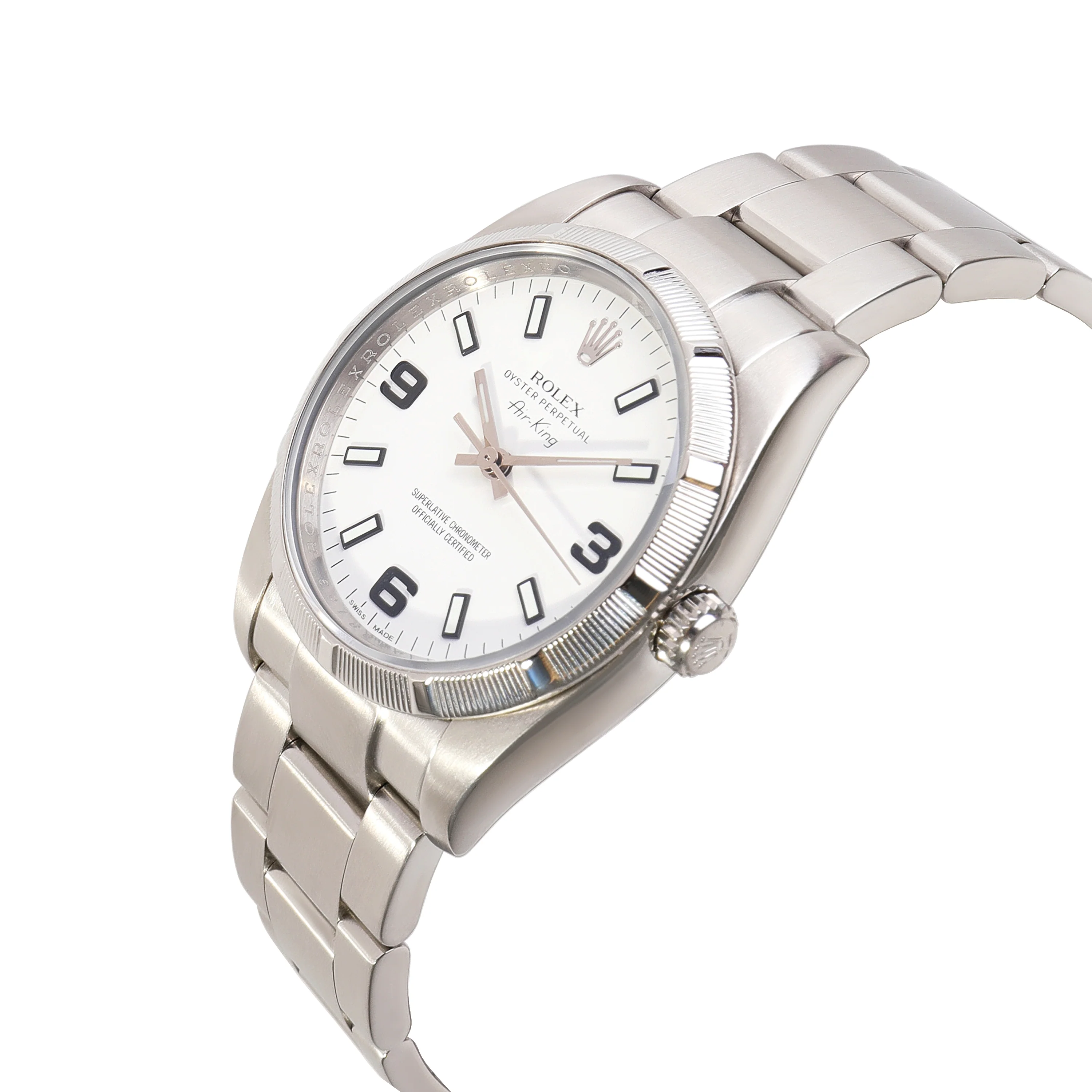 Rolex Air-King 114210 Mens Watch in  Stainless Steel - Image 3