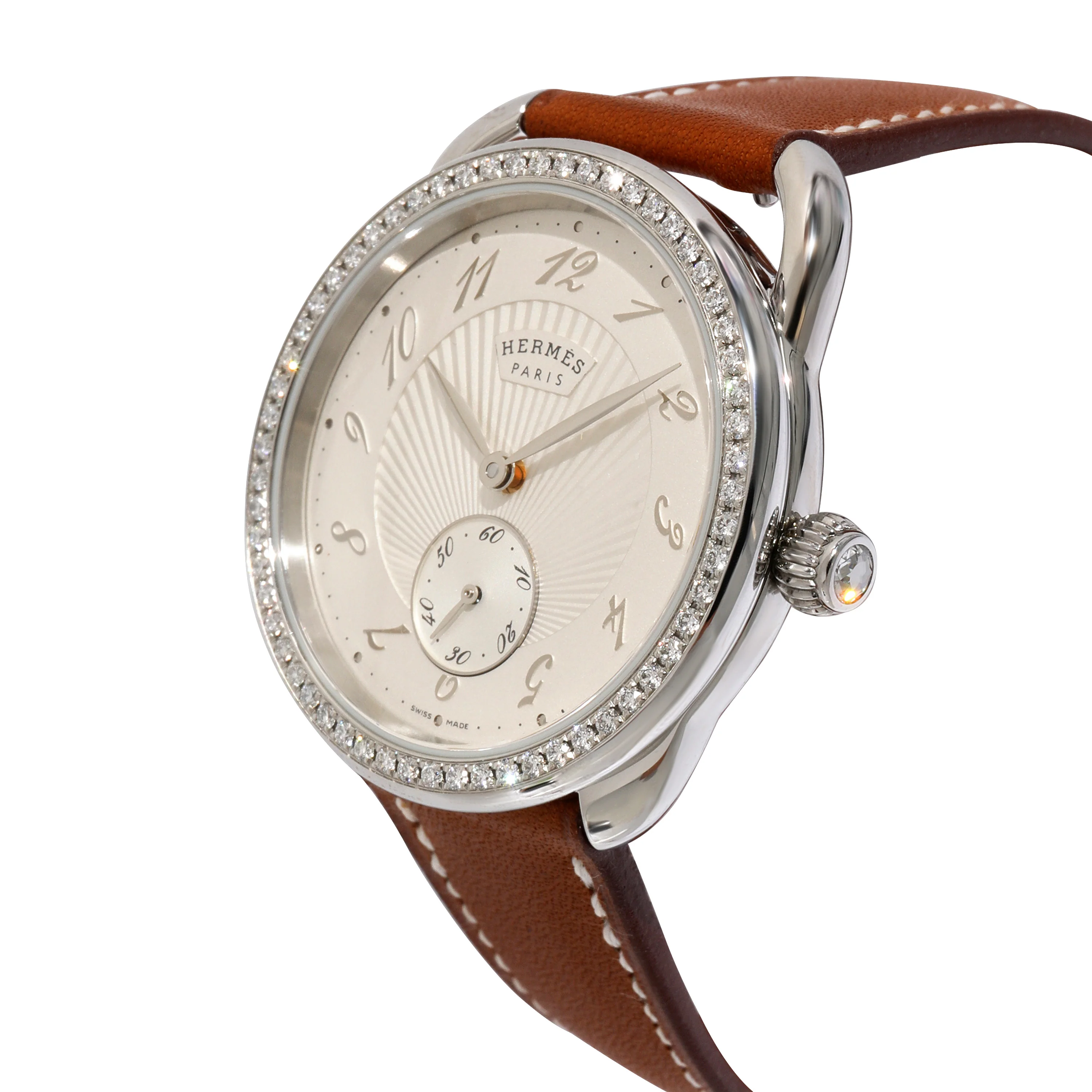 Hermès Arceau Ecuyere AR6.630.220.MM76 Unisex Watch in  Stainless Steel - Image 2
