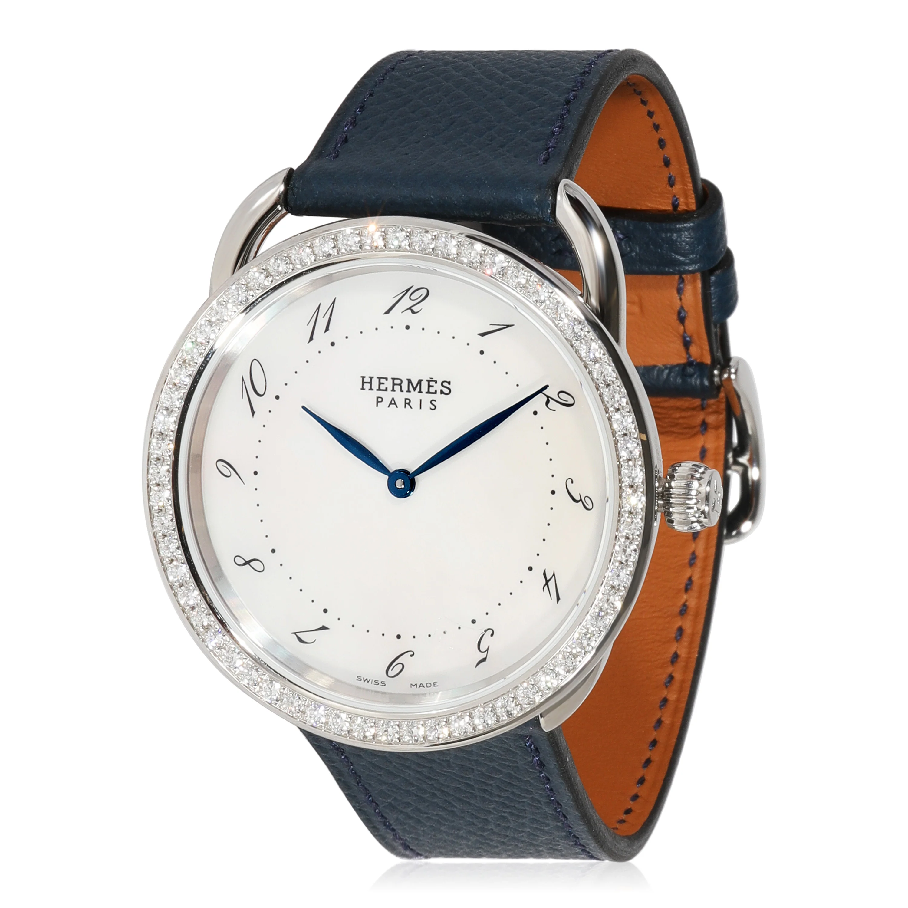 Hermès Arceau AR5.730.212 Unisex Watch in Stainless Steel