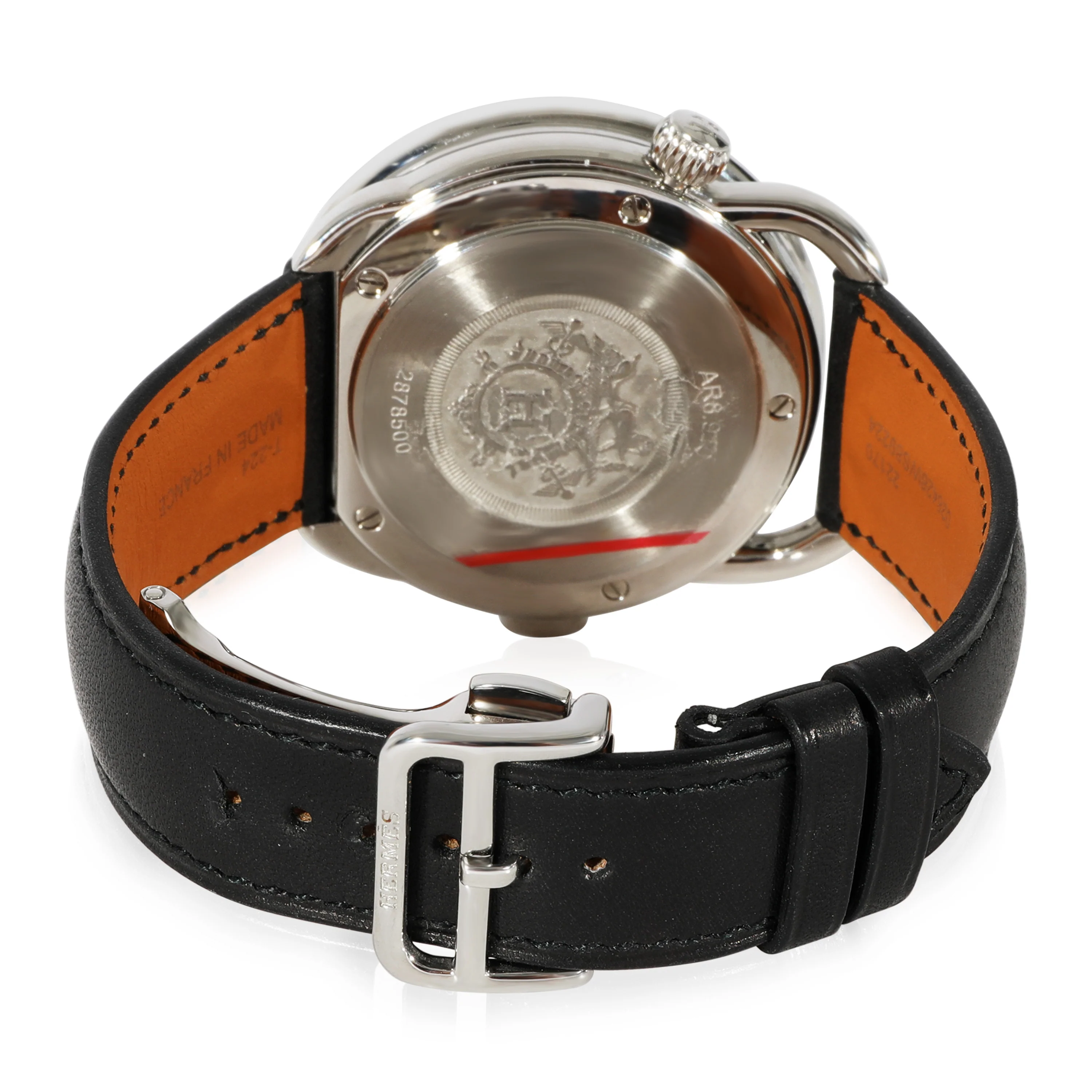 Hermès Arceau Le Temps Suspendu AR8.910.330.MNO Mens Watch in Stainless Steel - Image 4