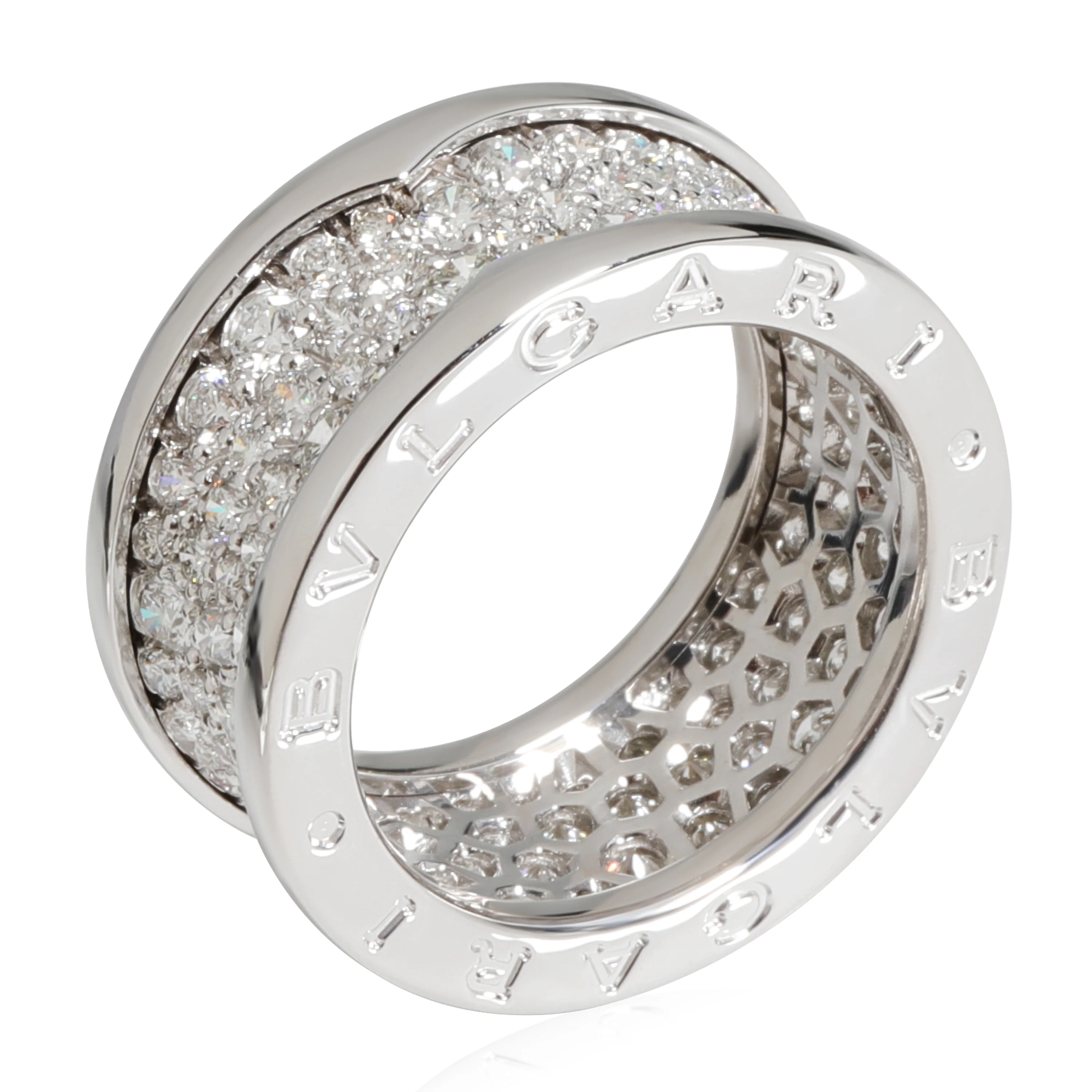 B.zero1 Pave Diamond  Ring in 18k White Gold 2.24 CTW - Image 3