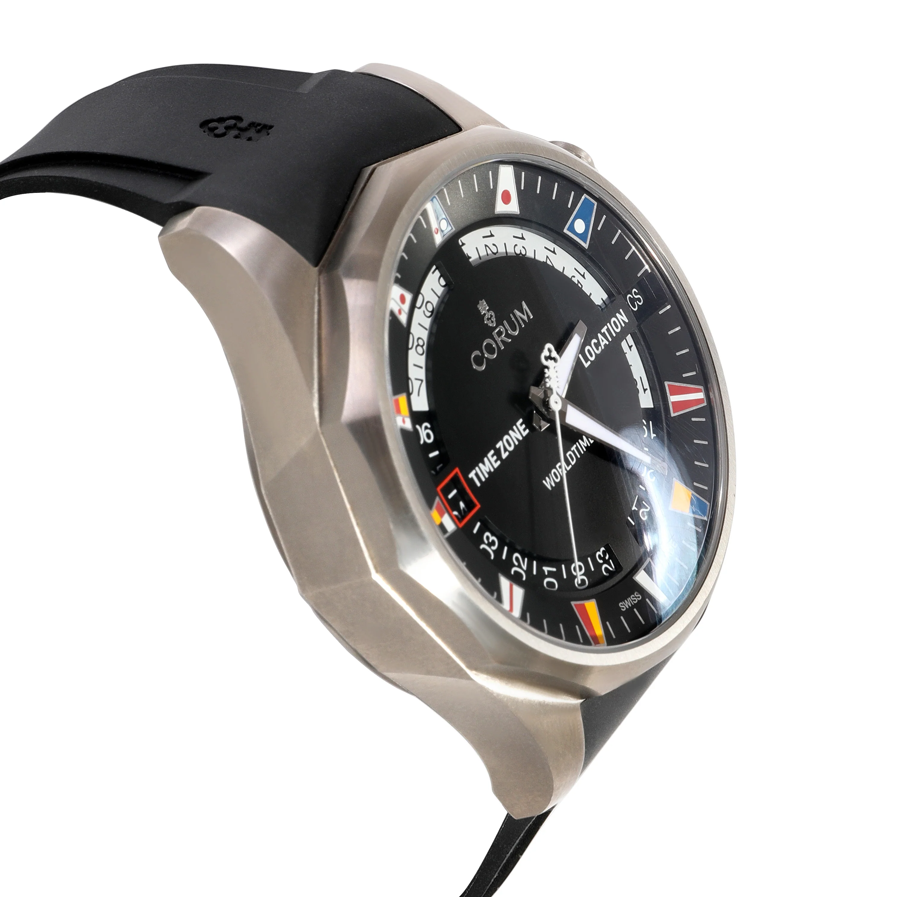 Admirals Cup Worldtimer 637.101.04/F371 Mens Watch in Titanium - Image 2