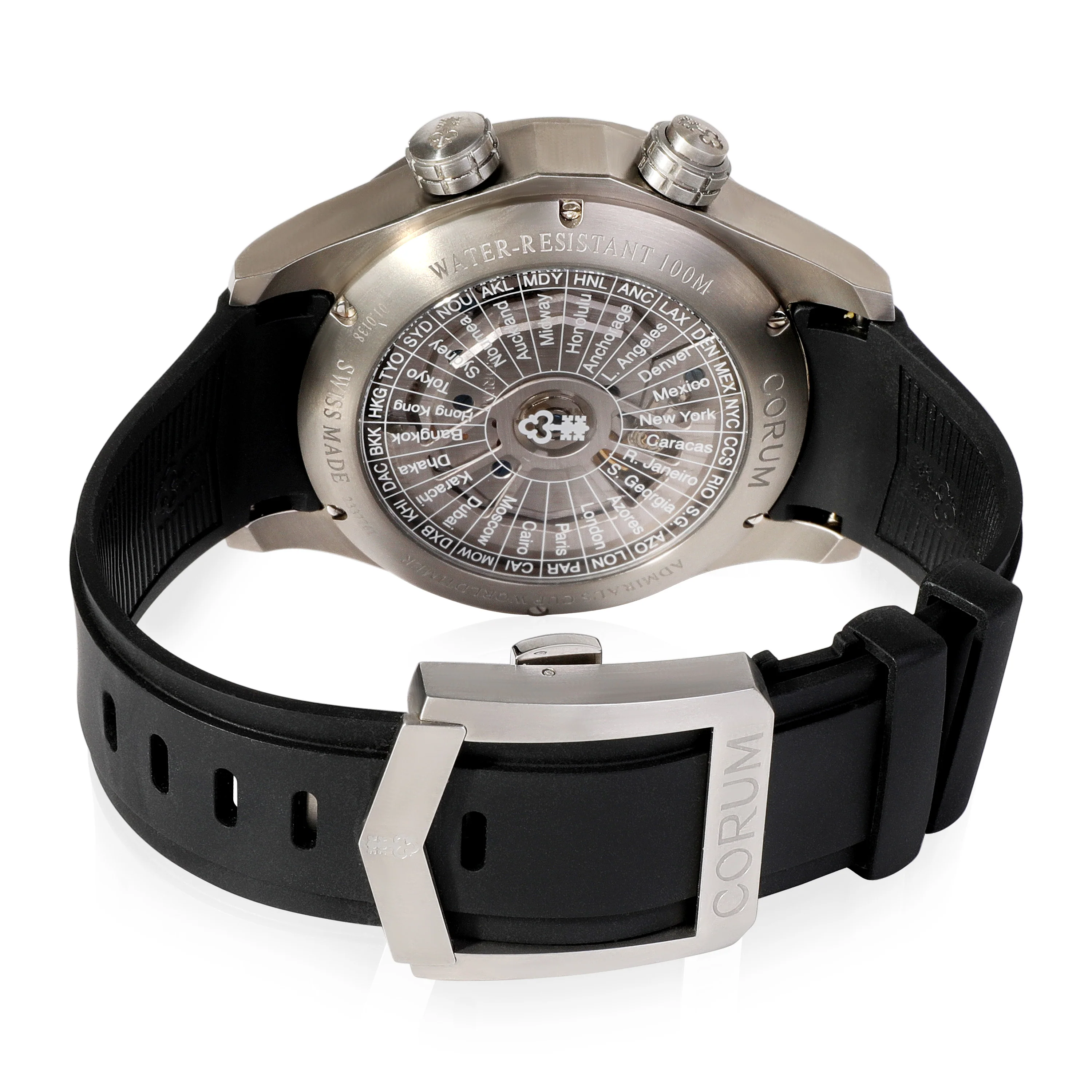 Admirals Cup Worldtimer 637.101.04/F371 Mens Watch in Titanium - Image 4