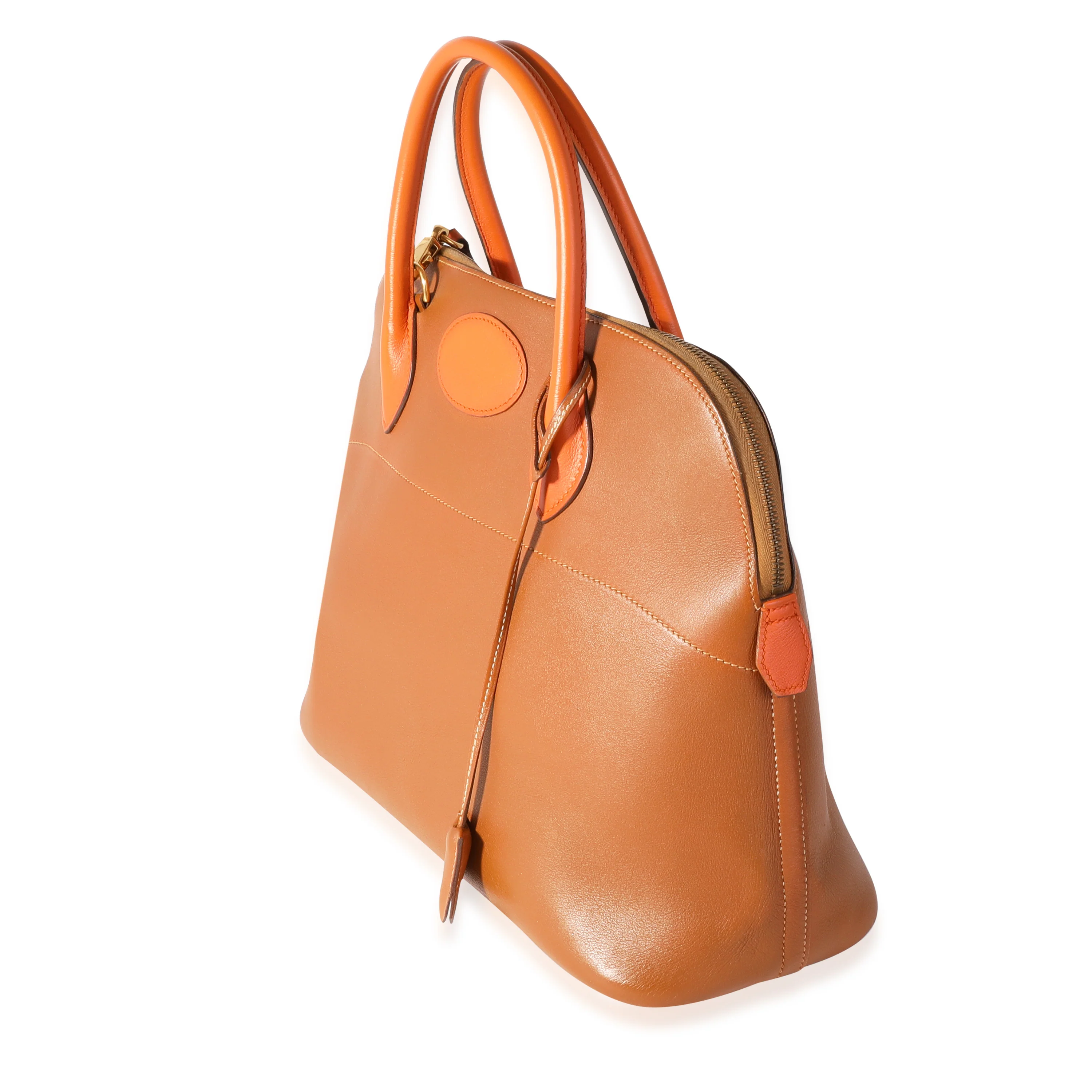 Hermès Fauve & Feu Barenia Bolide 35 GHW - Image 2