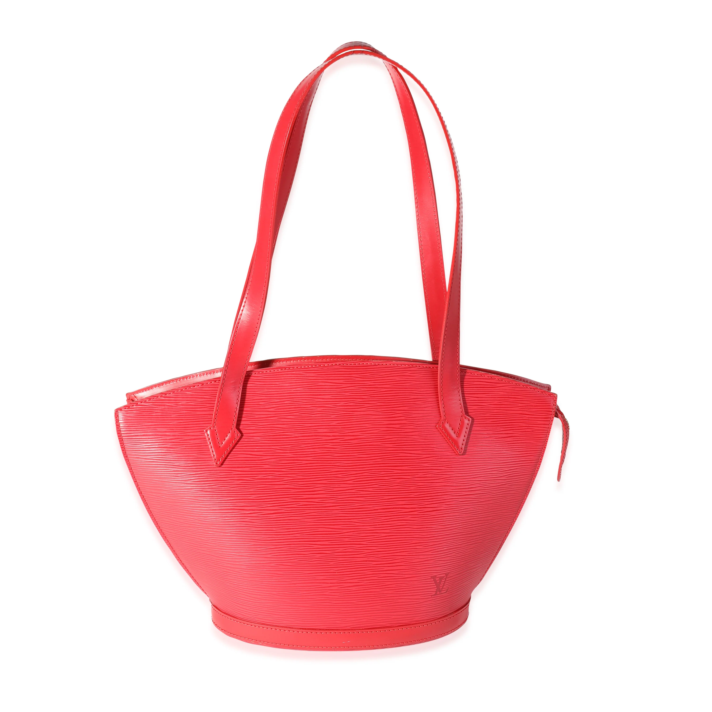 Louis Vuitton Red Epi Leather Saint Jacques PM