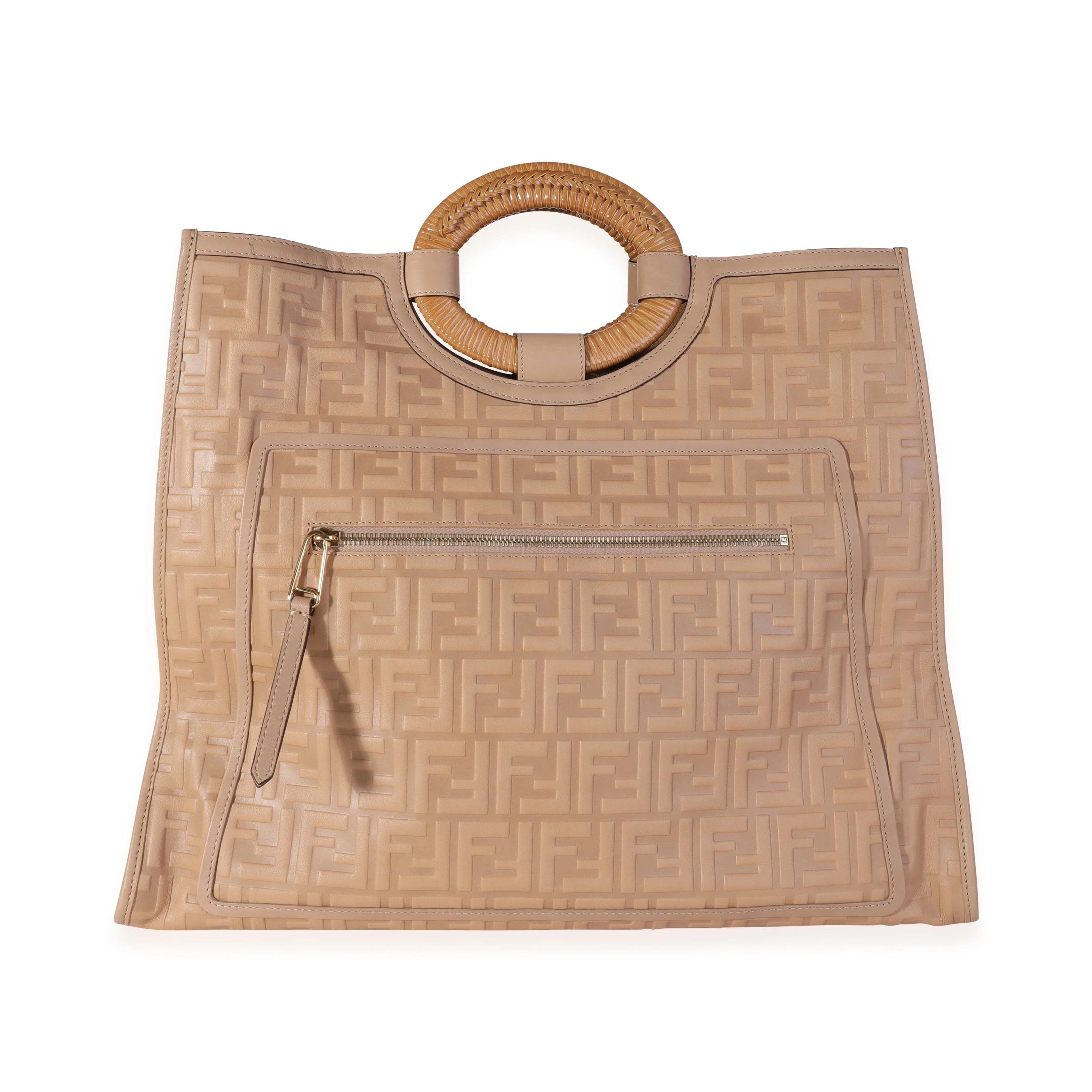 Fendi Runaway FF 1974 Large Shopping Tote