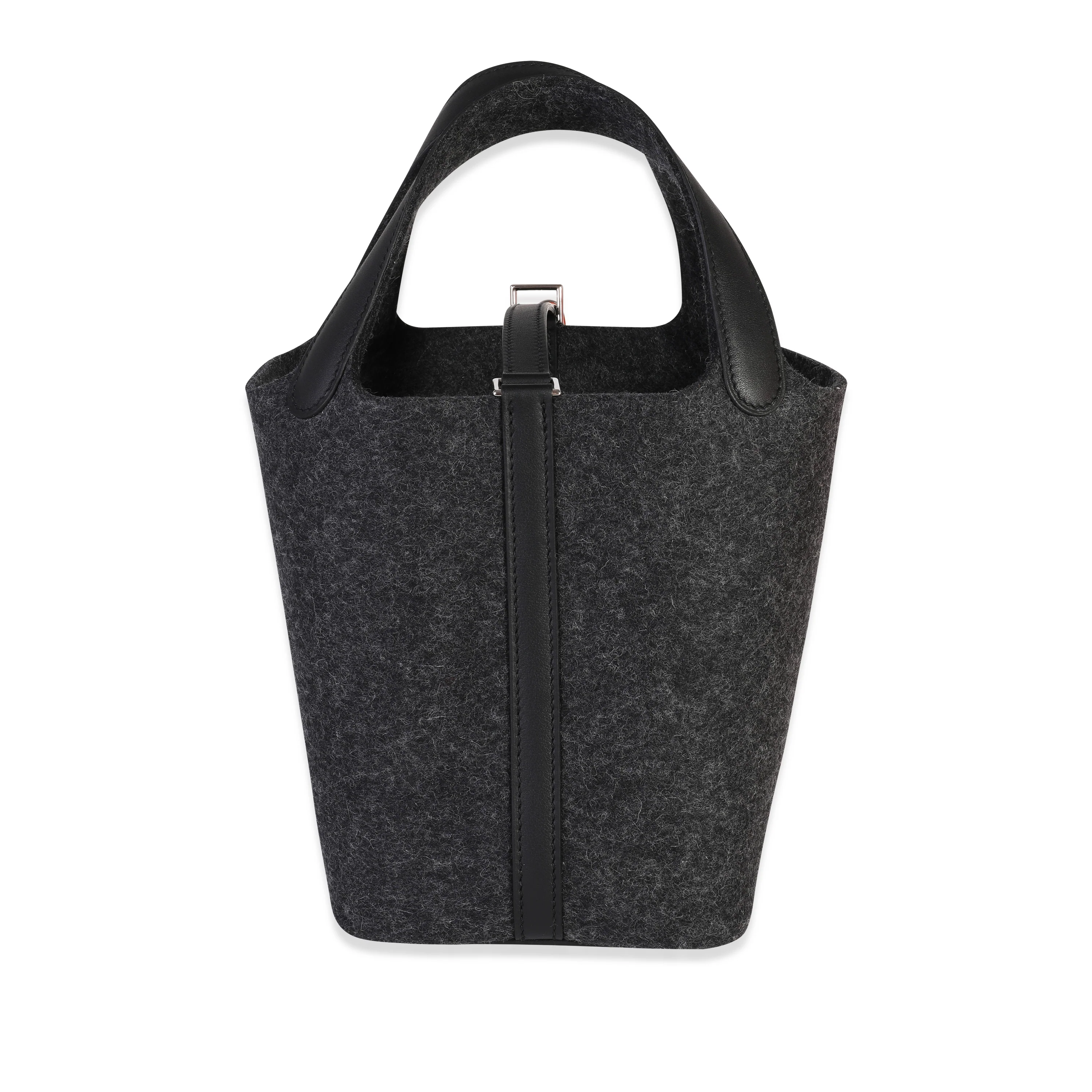 Gris Moyen Feutre Black Swift Picotin Lock 18 PHW - Image 3