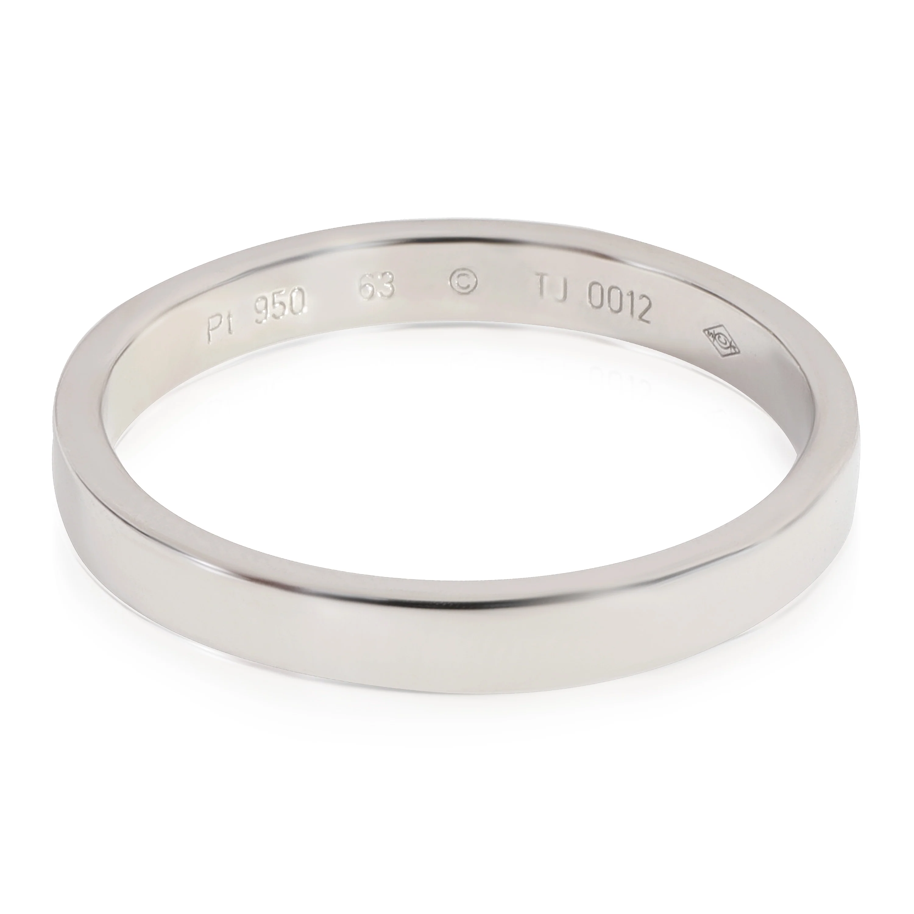 Cartier C De Cartier Wedding Band in Platinum - Image 3