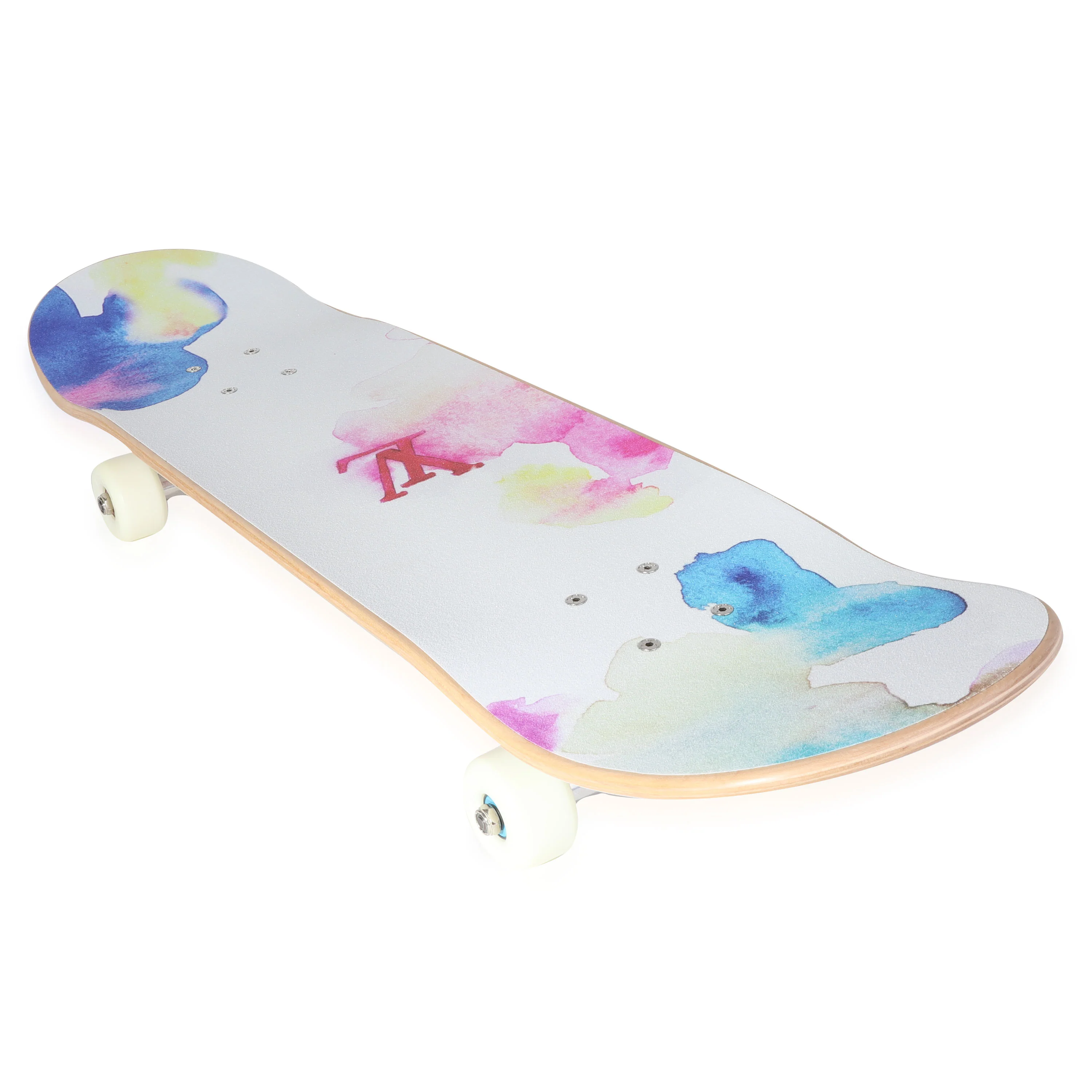 x Virgil Abloh Watercolor Skateboard - Image 2